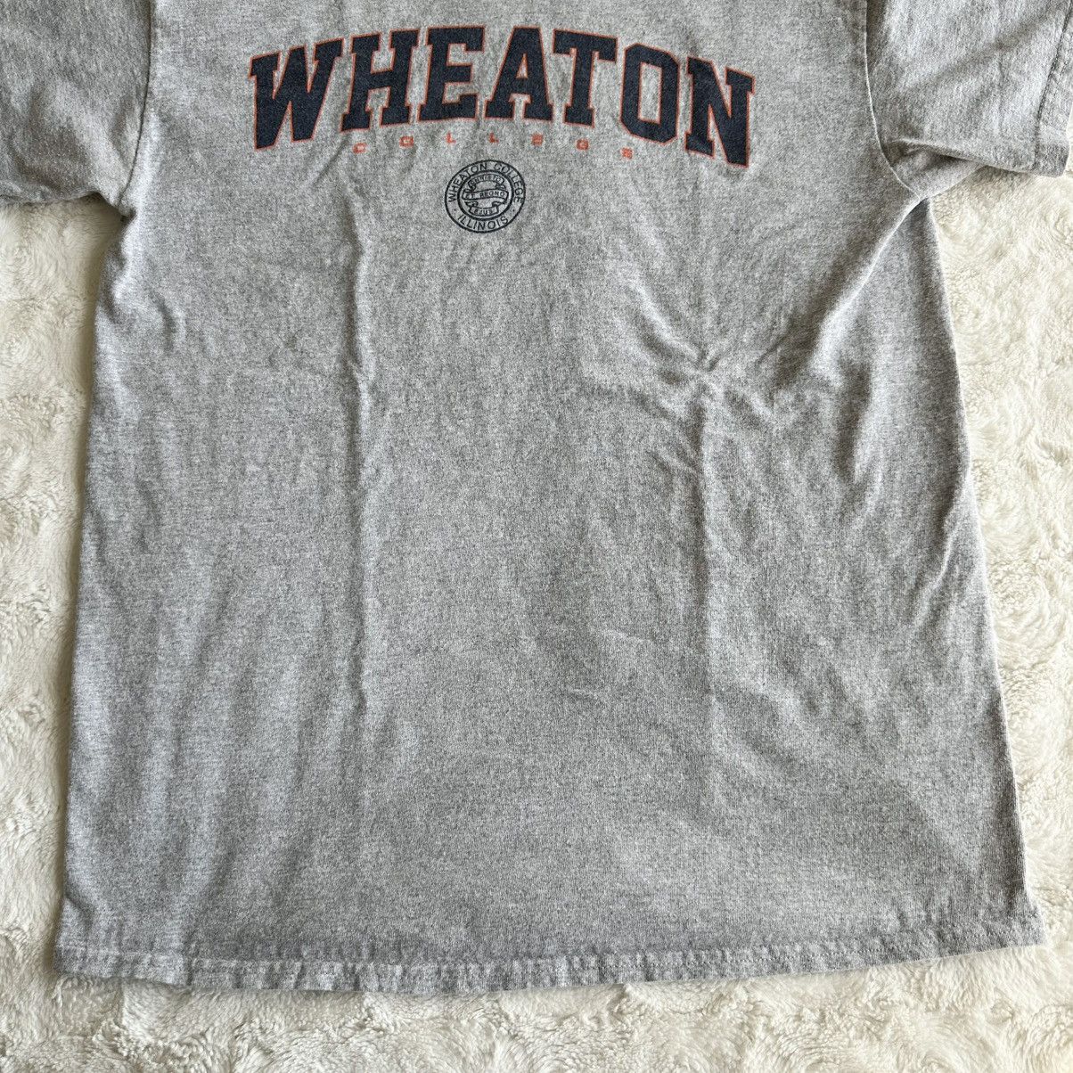 Other Vintage Wheaton College Shirt Tee Mens Medium Gray Thunder Size US M / EU 48-50 / 2 - 5 Thumbnail