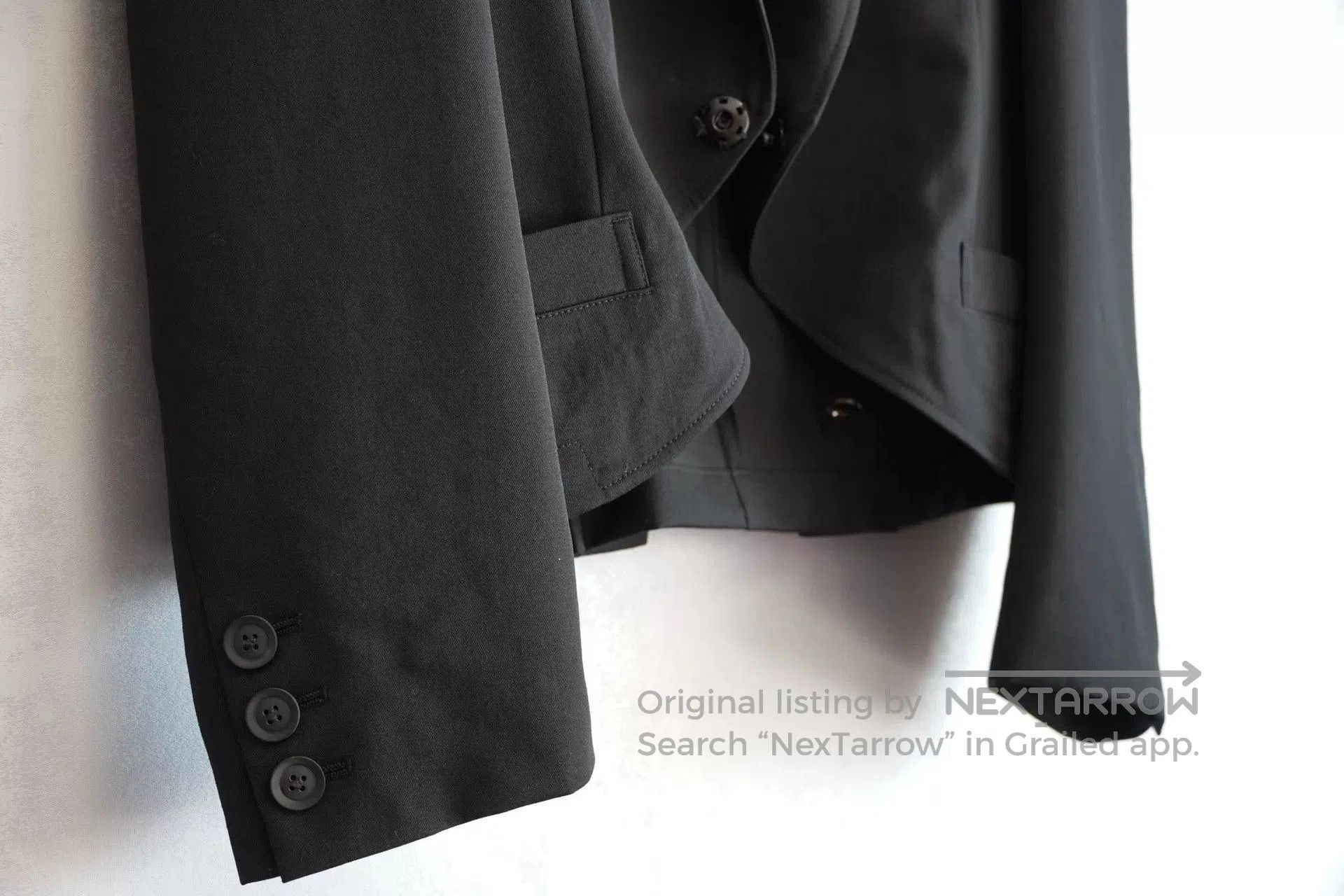 Yohji Yamamoto yohji yamamoto eye button jacket. Size US M / EU 48-50 / 2 - 6 Thumbnail