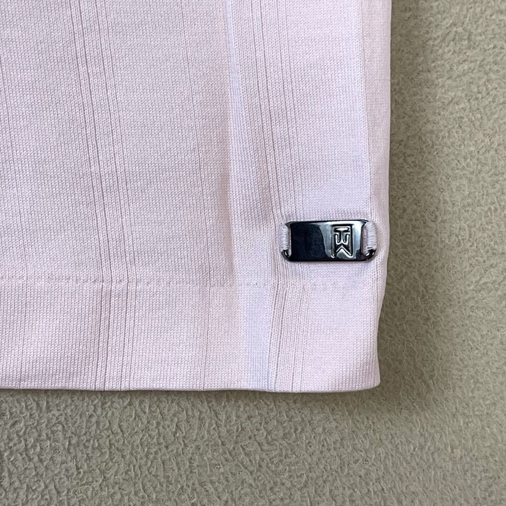 Nike Nike Tiger Woods Polo Shirt Mens L Pink Striped Golf Performance Fit-Dry Regular Size US L / EU 52-54 / 3 - 6 Thumbnail