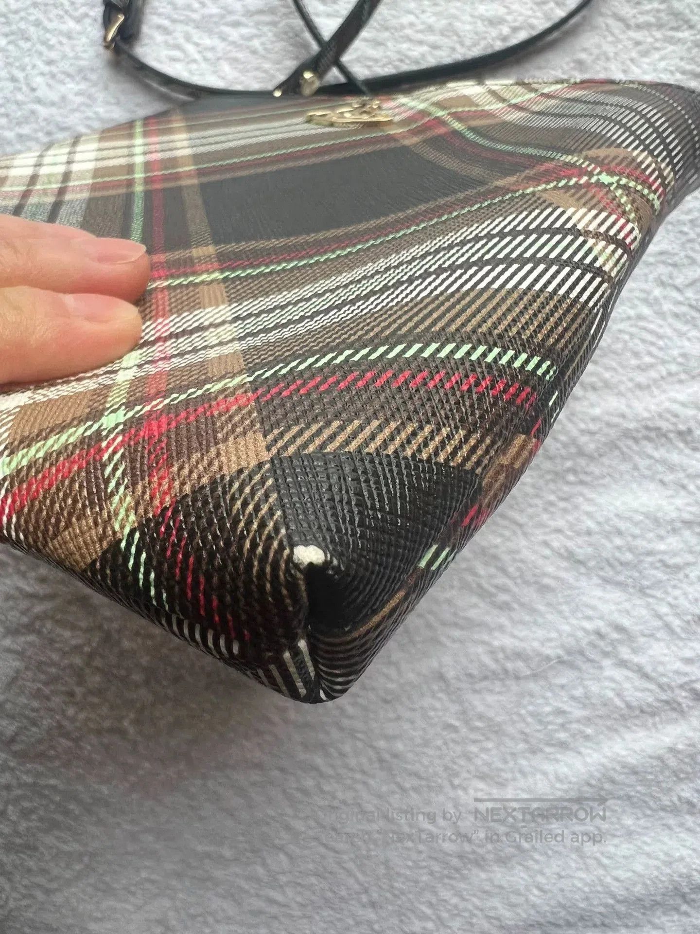 Vivienne Westwood Vivienne Westwood Saturn Plaid Crossbody. Size ONE SIZE - 6 Thumbnail