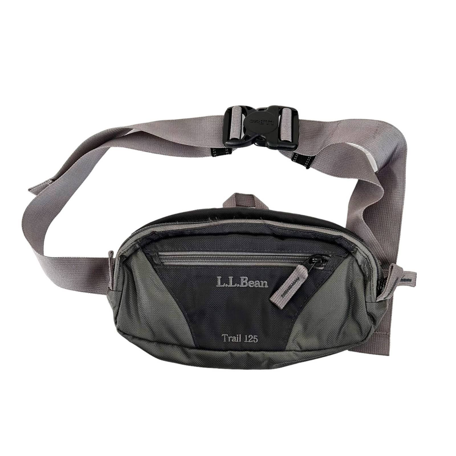 L.L. Bean LL Bean Trail 125 Gray Black Fanny Pack | Grailed