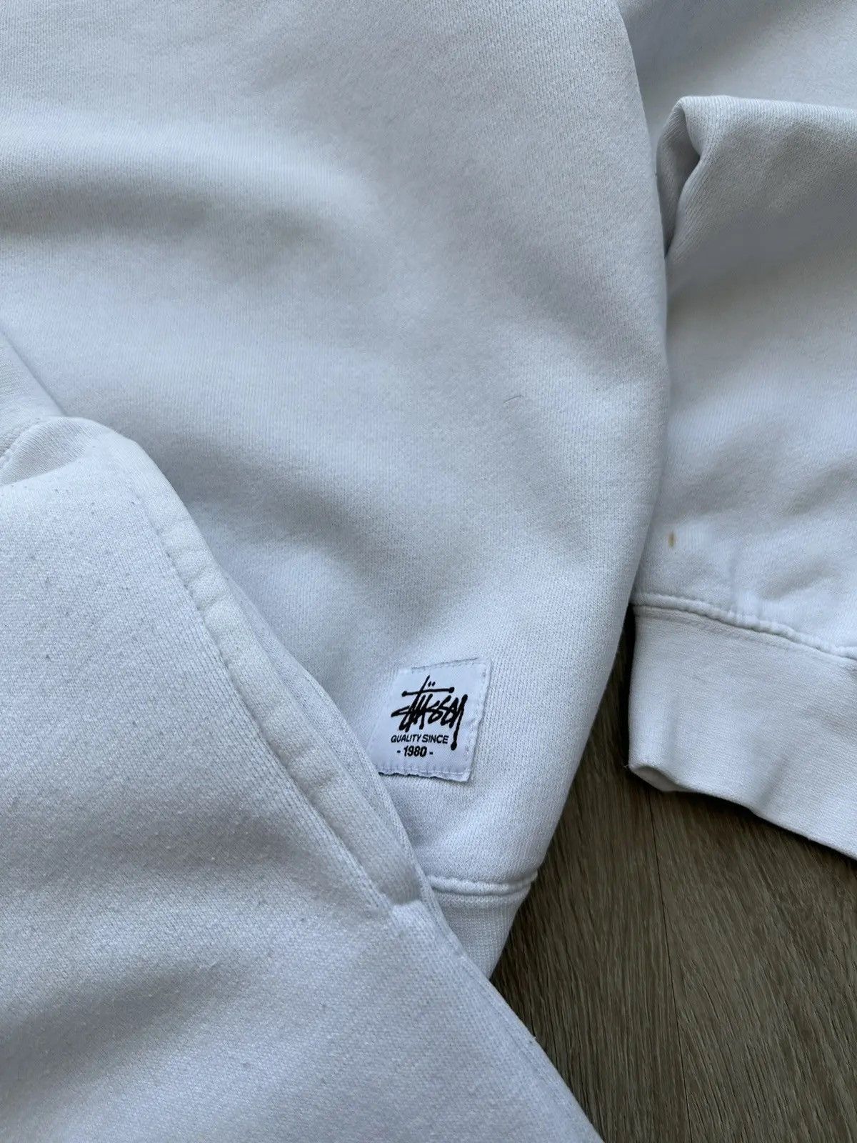 Stussy × Vintage Vintage Stussy Navy White Big Logo Tracksuit Size US XL / EU 56 / 4 - 3 Thumbnail