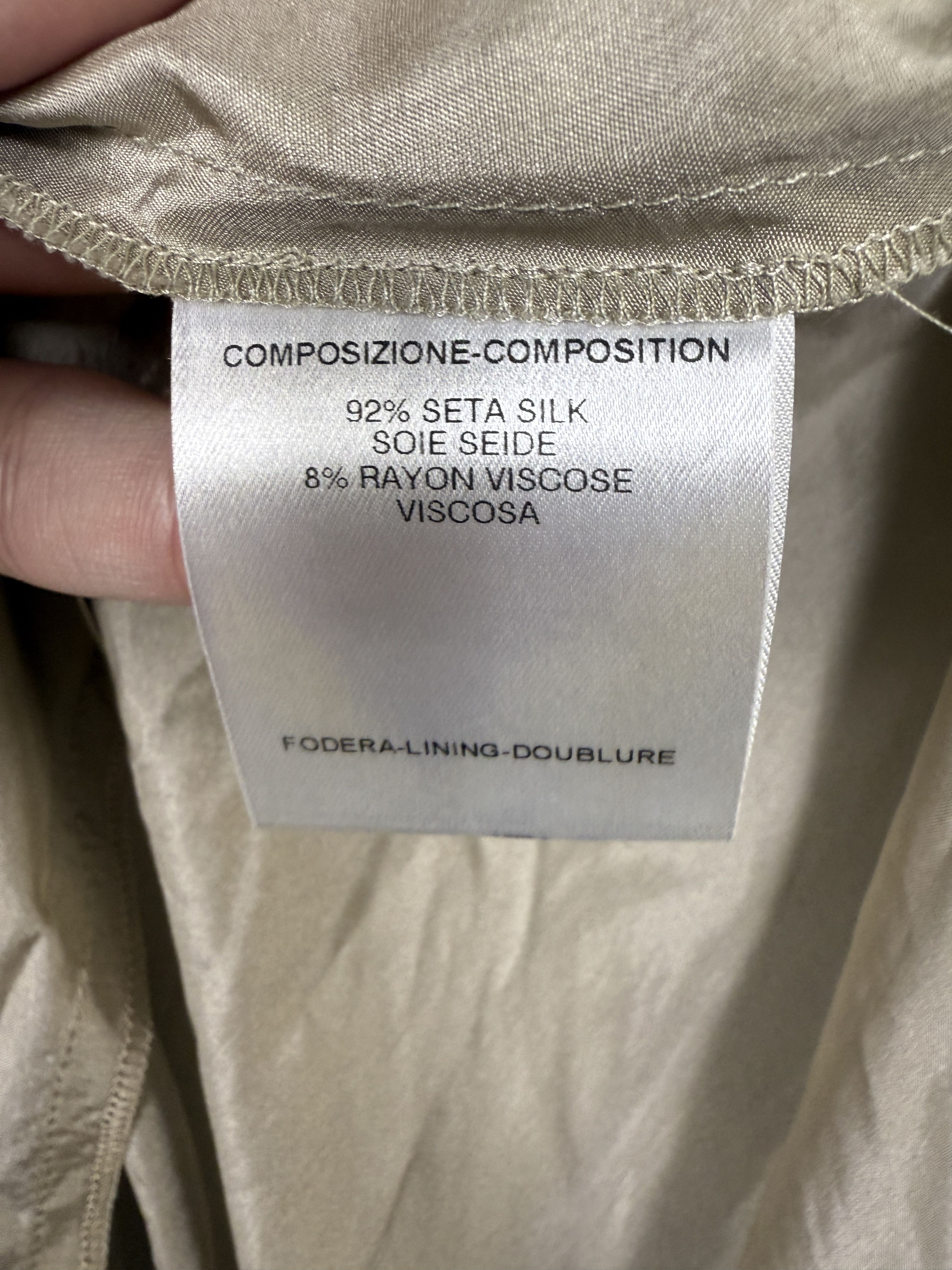 Alexander McQueen Alexander McQueen 2004 Silk Flight suit Jumpsuit Size US 34 / EU 50 - 4 Thumbnail