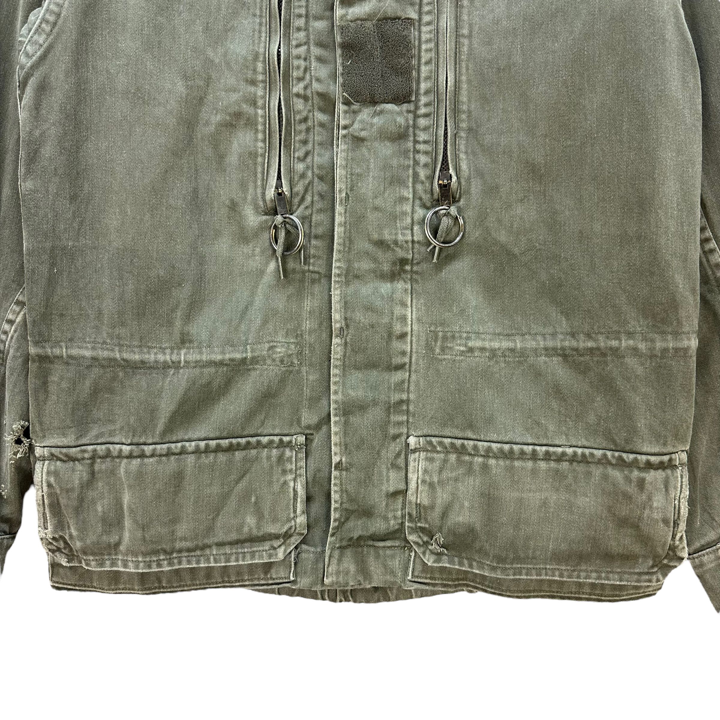 Vintage SAPIVOG UXEGNEY 1976 FRENCH MILITARY JACKET #8546-013 Size US L / EU 52-54 / 3 - 3 Thumbnail