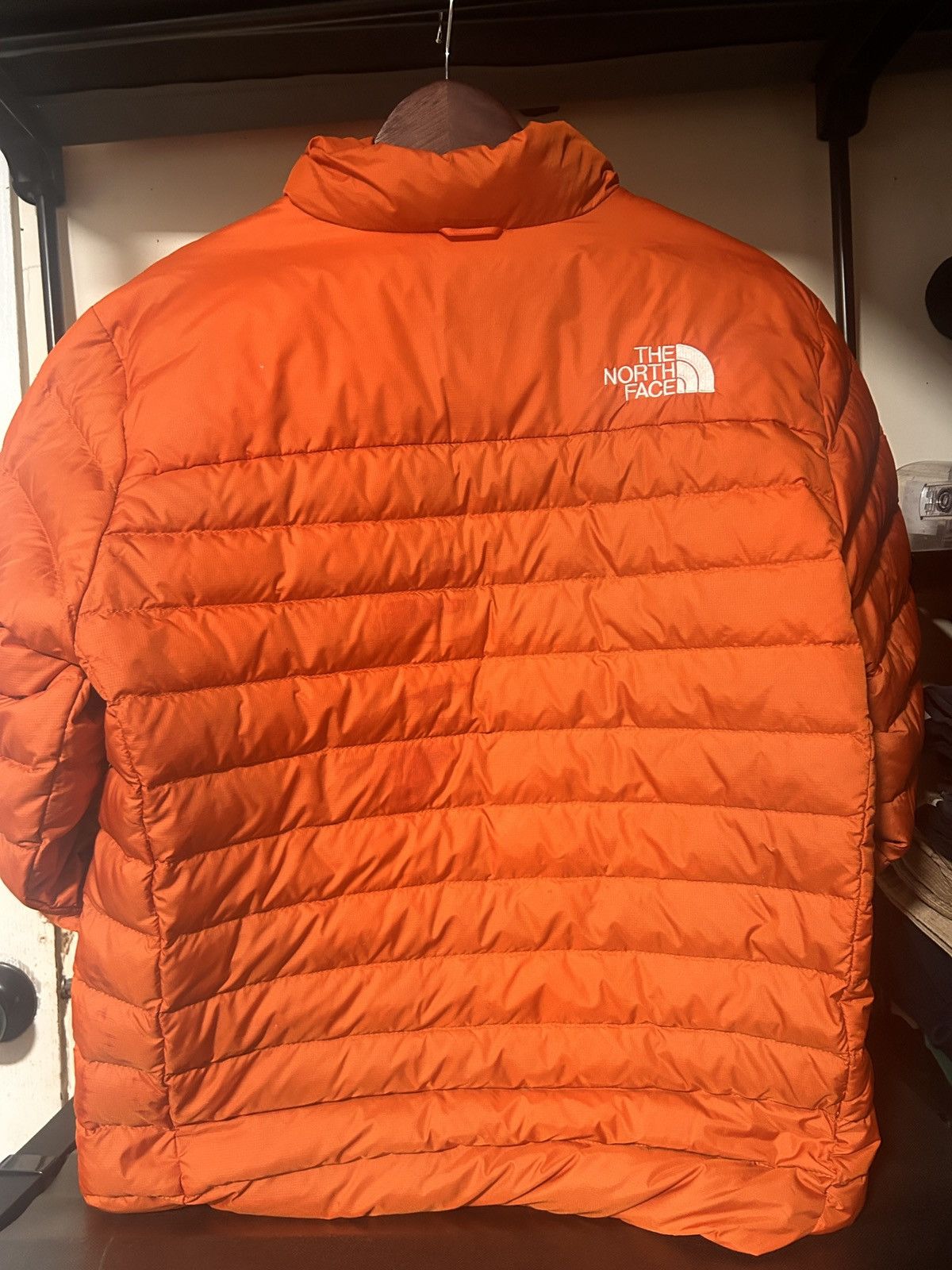 The North Face Orange North Face Puffer Size US M / EU 48-50 / 2 - 2 Thumbnail