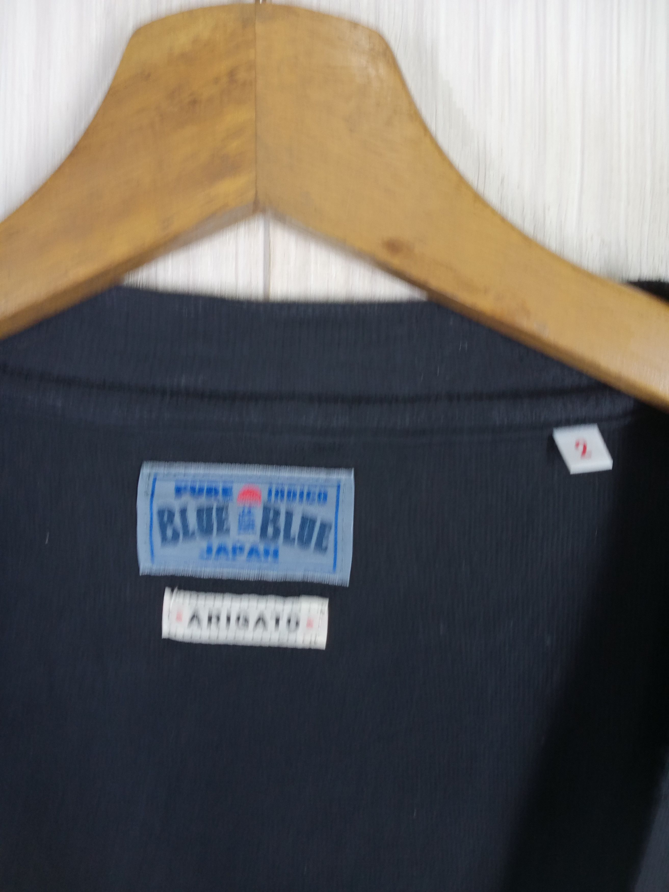 Rare Vintage BLUE BLUE JAPAN ARIGATO Cardigan