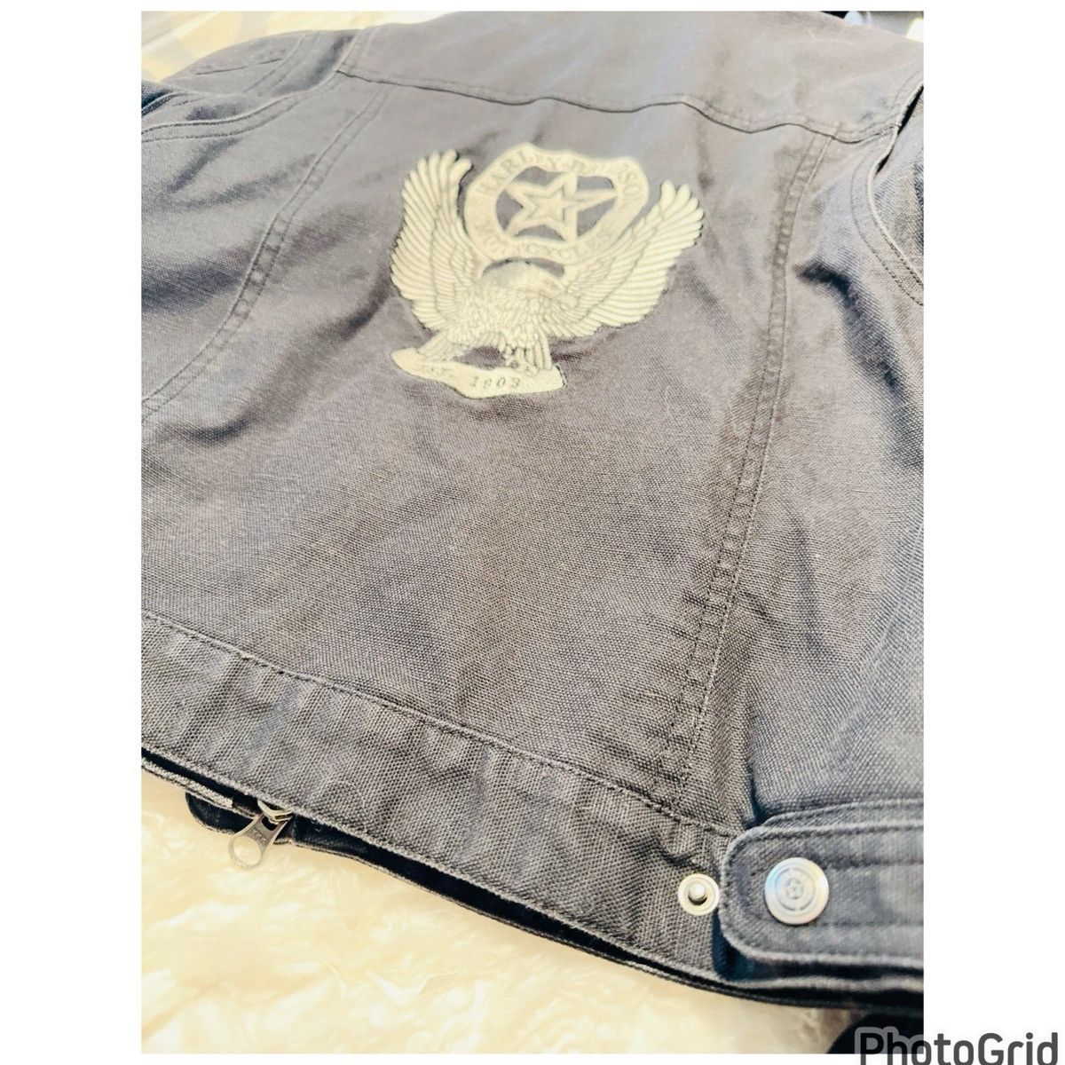 Harley Davidson Harley-Davidson Embroidered Logo Jakcet Size XS / US 0-2 / IT 36-38 - 4 Thumbnail