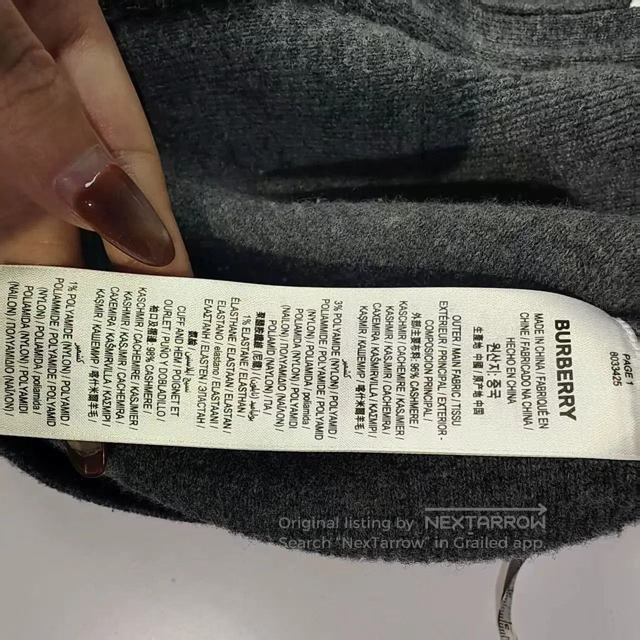 Burberry burberry cashmere zip-up hoodie jacket. Size US M / EU 48-50 / 2 - 6 Thumbnail