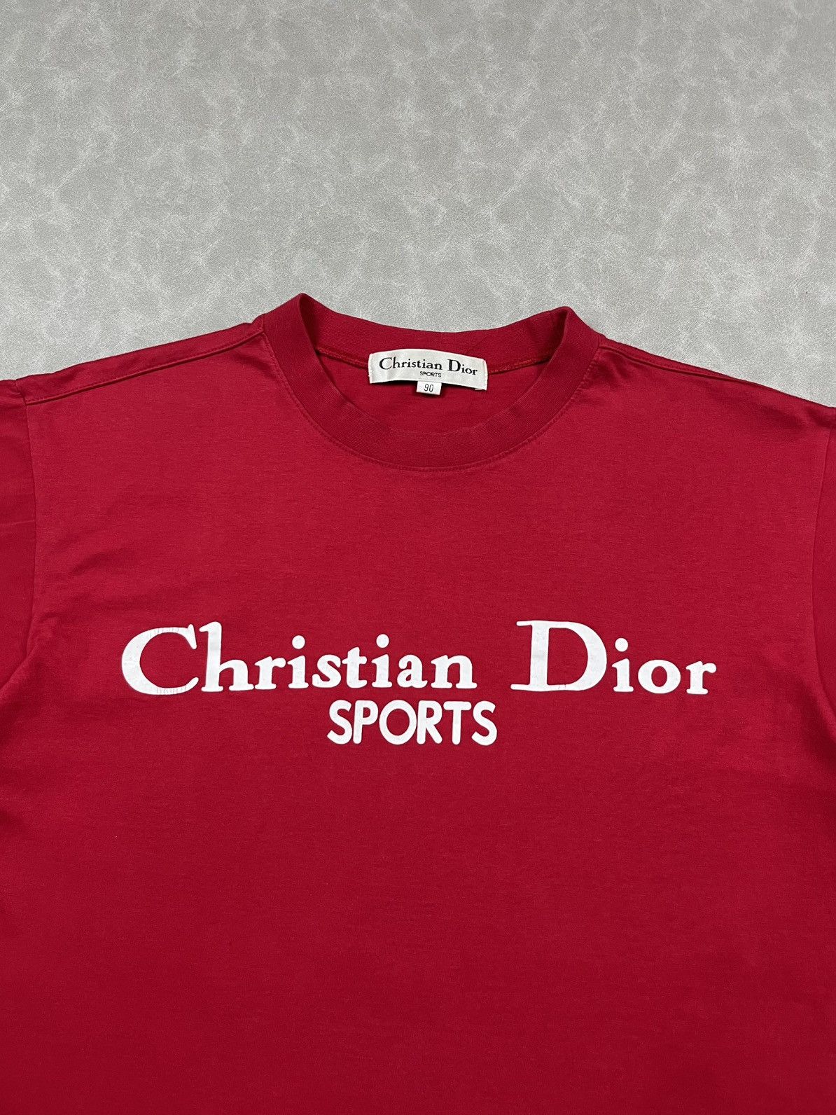 Dior 90s Christian Dior big logo tee Size US S / EU 44-46 / 1 - 2 Thumbnail
