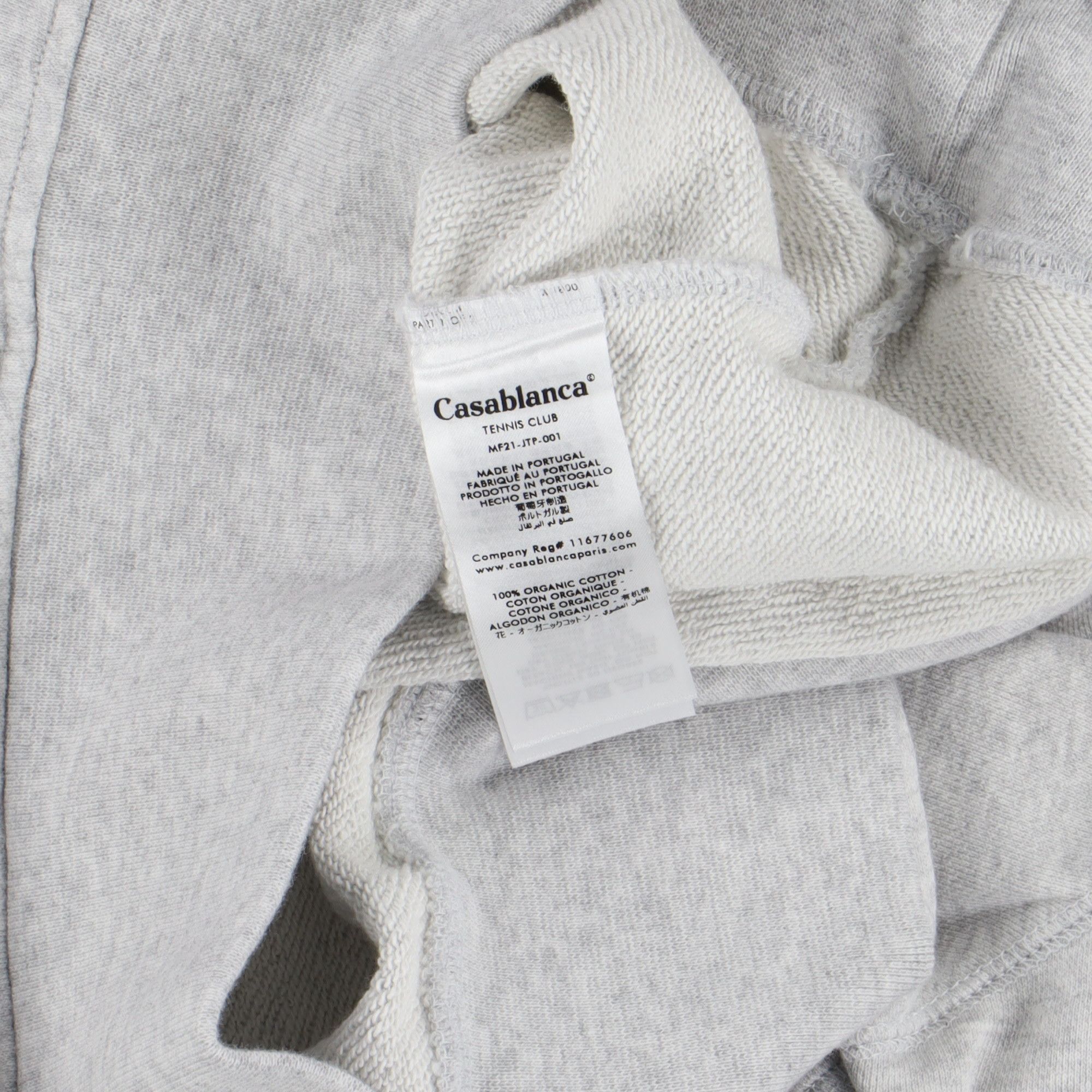 Casablanca Grey Grand Prix Statue Embroidered Logo Sweatshirt Size US XS / EU 42 / 0 - 6 Thumbnail