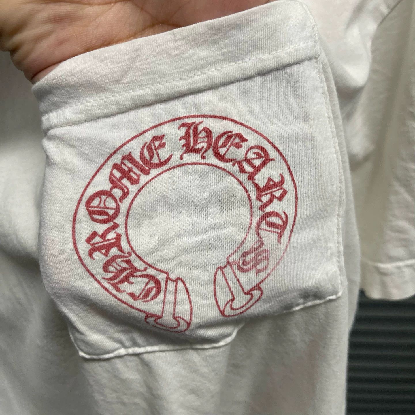 Chrome Hearts Chrome Hearts White Phantom Cross Horseshoe Short Tee Size US L / EU 52-54 / 3 - 4 Thumbnail
