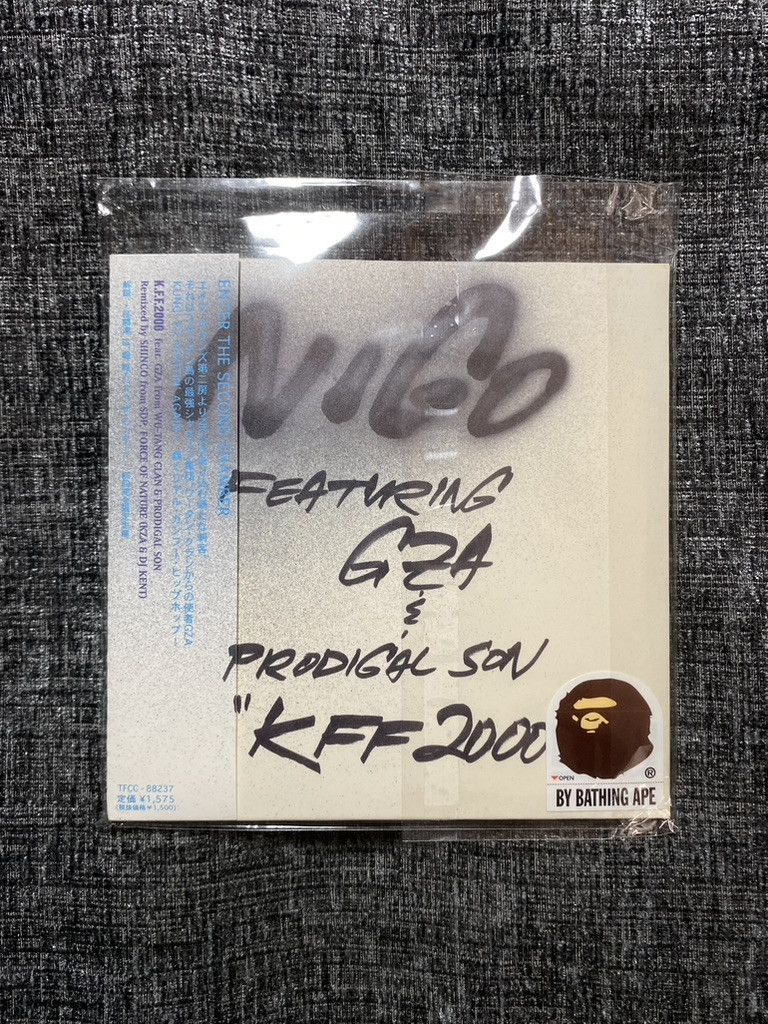 Bape × Nigo 2000 Original Nigo Feat. GZA & Prodigal Son K.F.F. 2000 Size ONE SIZE - 1 Thumbnail