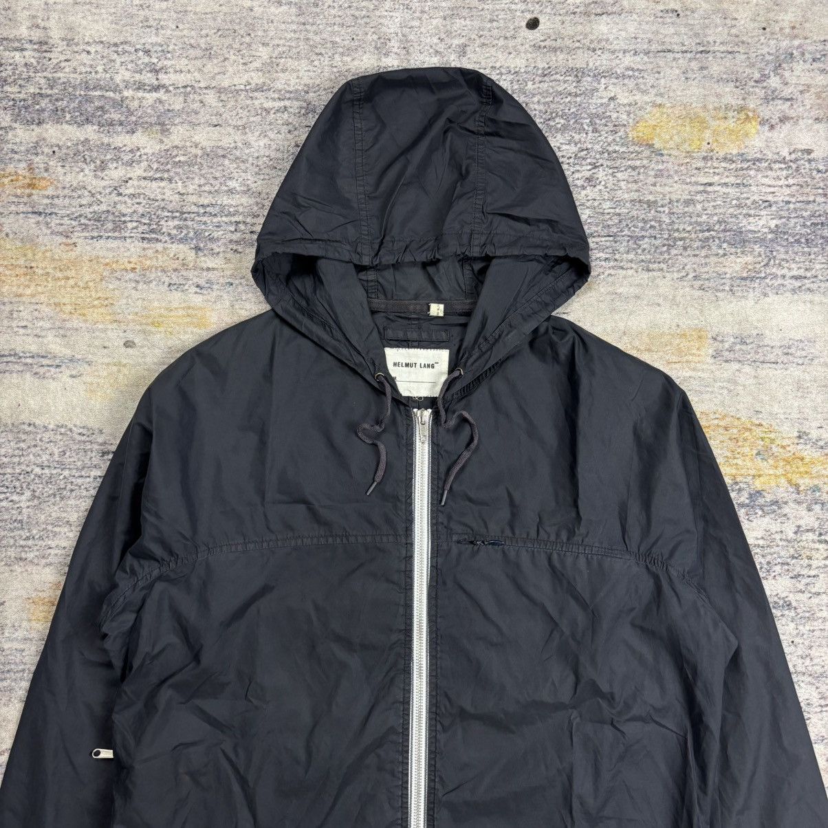 Helmut Lang Vintage Helmut Lang Ss1999 Nylon Packable Hooded Anorak Size US M / EU 48-50 / 2 - 3 Thumbnail
