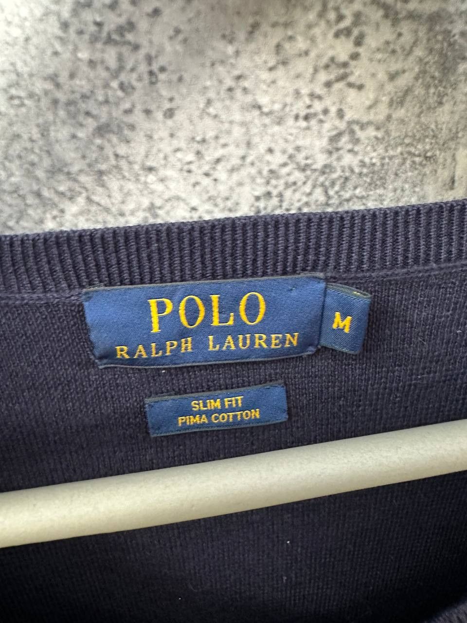 Polo Ralph Lauren Polo Ralph Lauren V-Neck Sweater Pima Cotton Slim Fit Size US M / EU 48-50 / 2 - 10 Thumbnail
