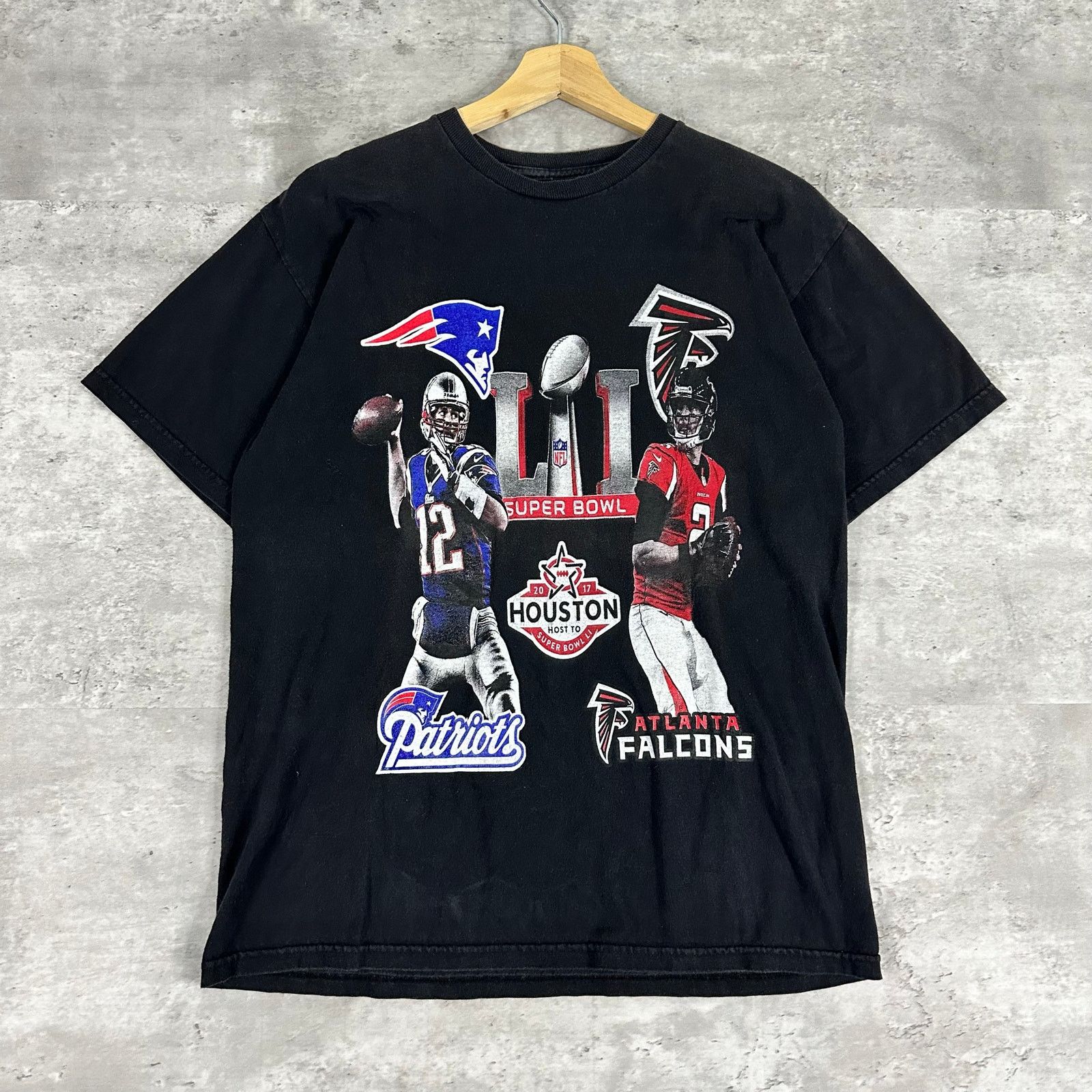 NFL 2017 Patriots vs Falcons Football Super Bowl T-shirt S Size US S / EU 44-46 / 1 - 1 Thumbnail