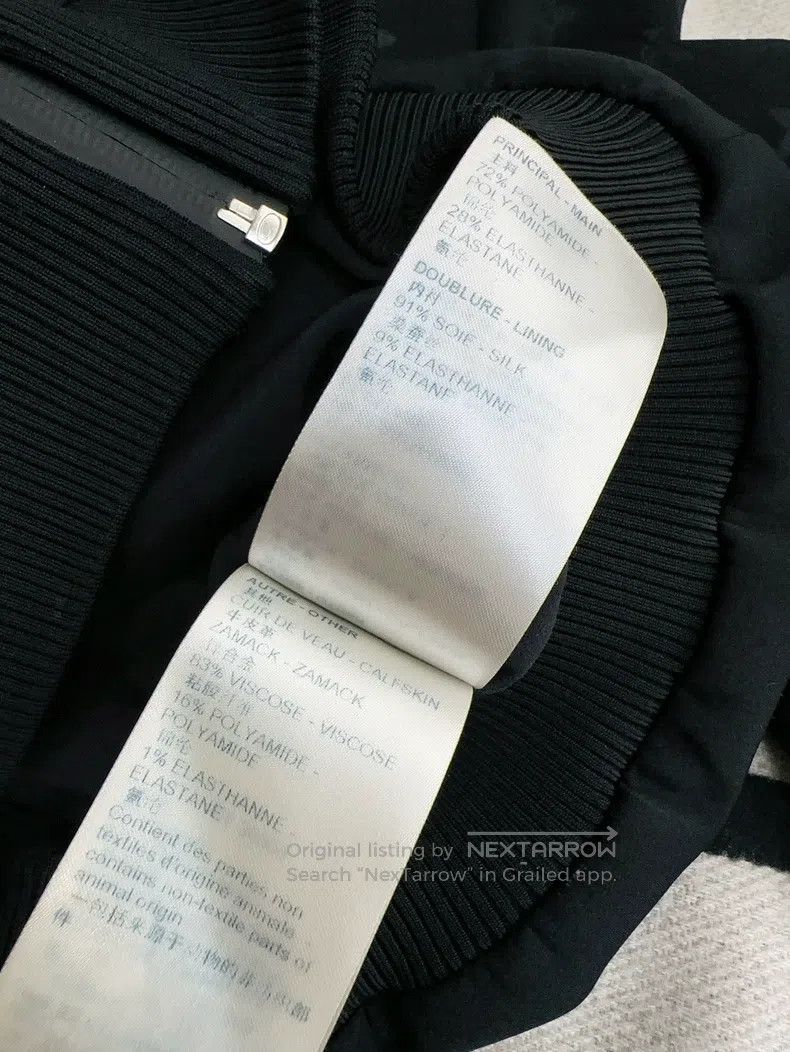 Louis Vuitton Louis Vuitton Black long-sleeve zip-up jacket with full-pr Size XS / US 0-2 / IT 36-38 - 6 Thumbnail