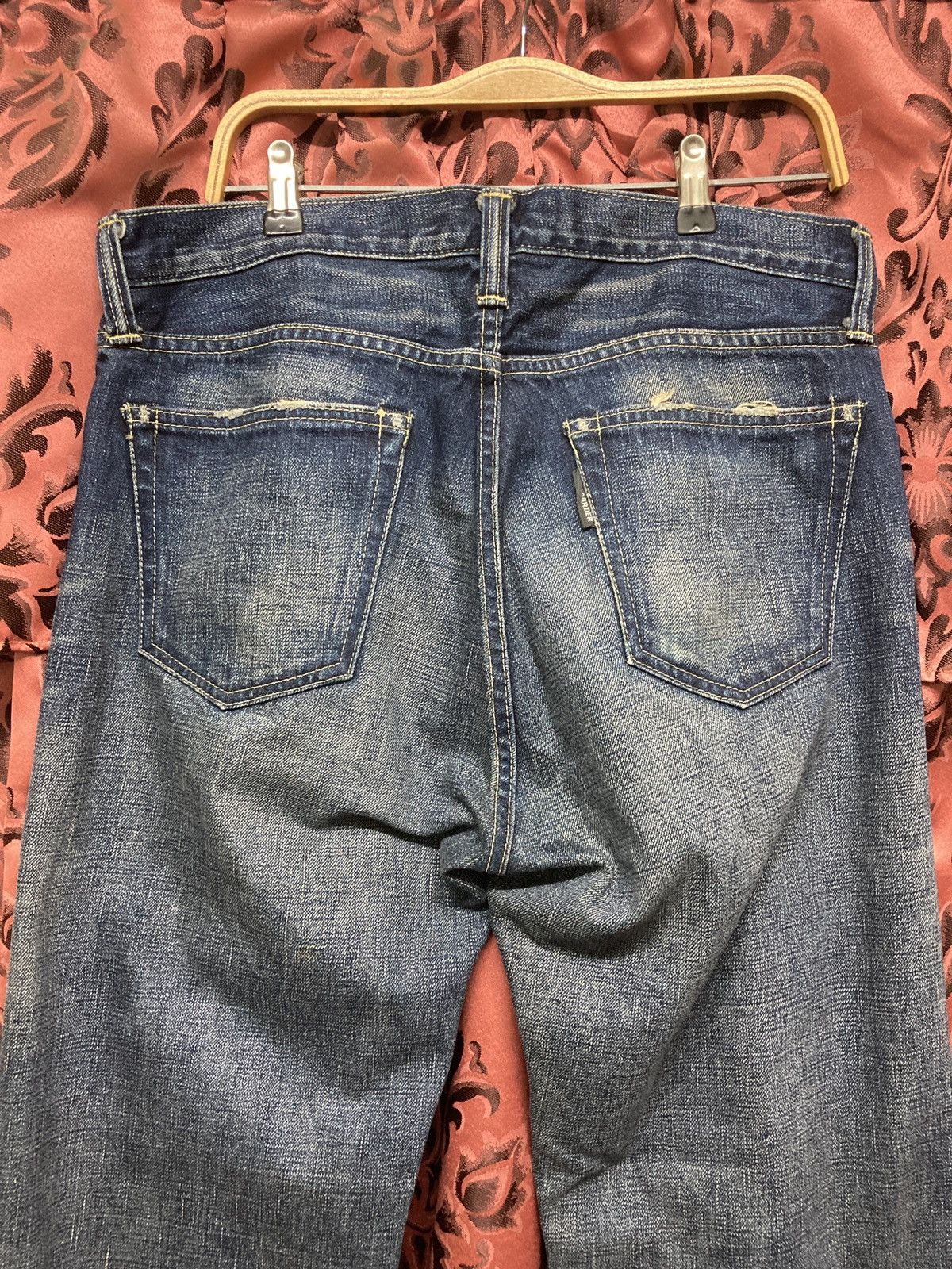 Japanese Brand US BOARDER KIXX SELVEDGE JAPAN JEAN Size US 35 - 10 Thumbnail