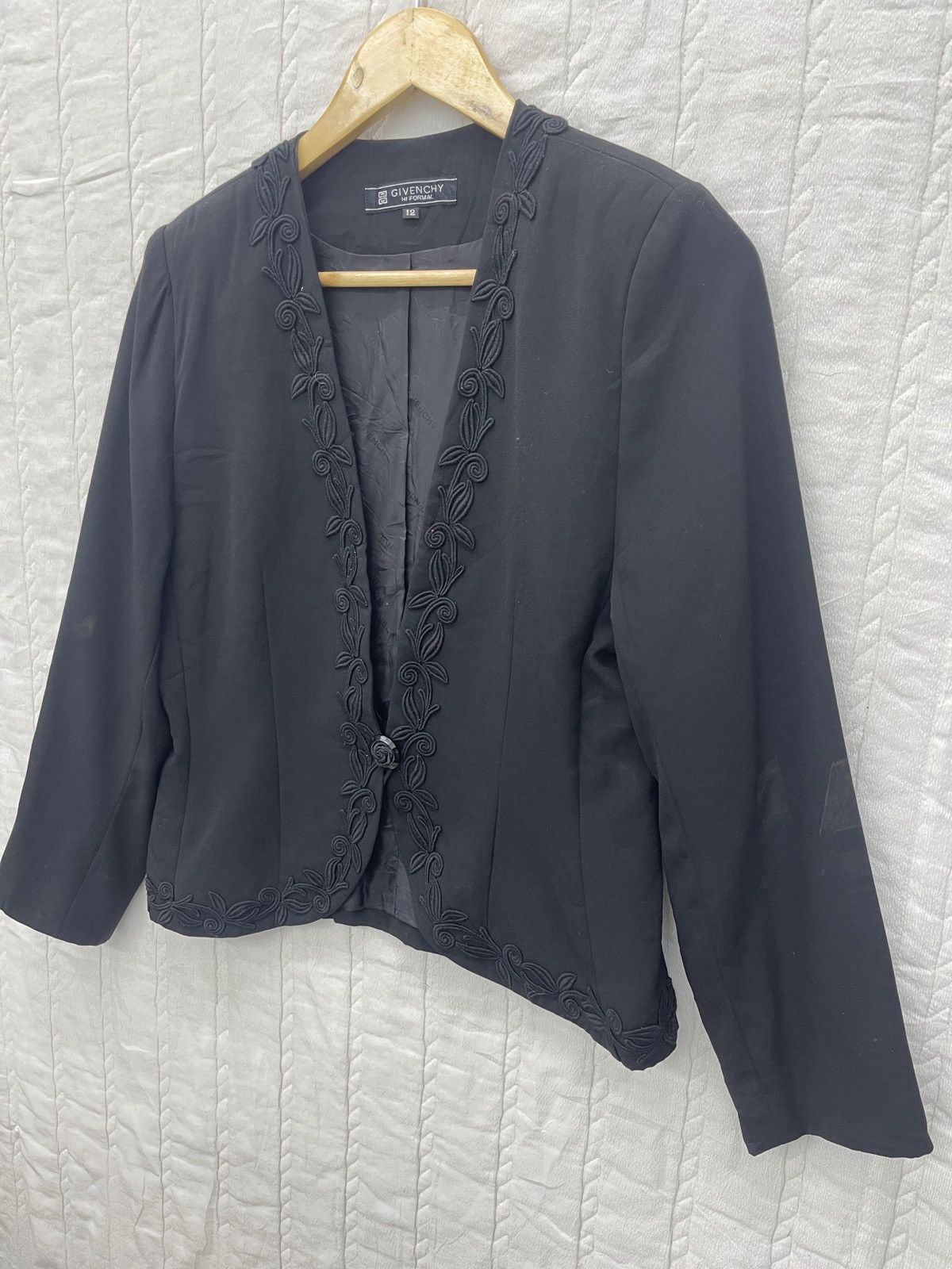 Givenchy GIVENCHY HI FORMAL BLAZER SINGLE BUTTON Size M / US 6-8 / IT 42-44 - 3 Thumbnail