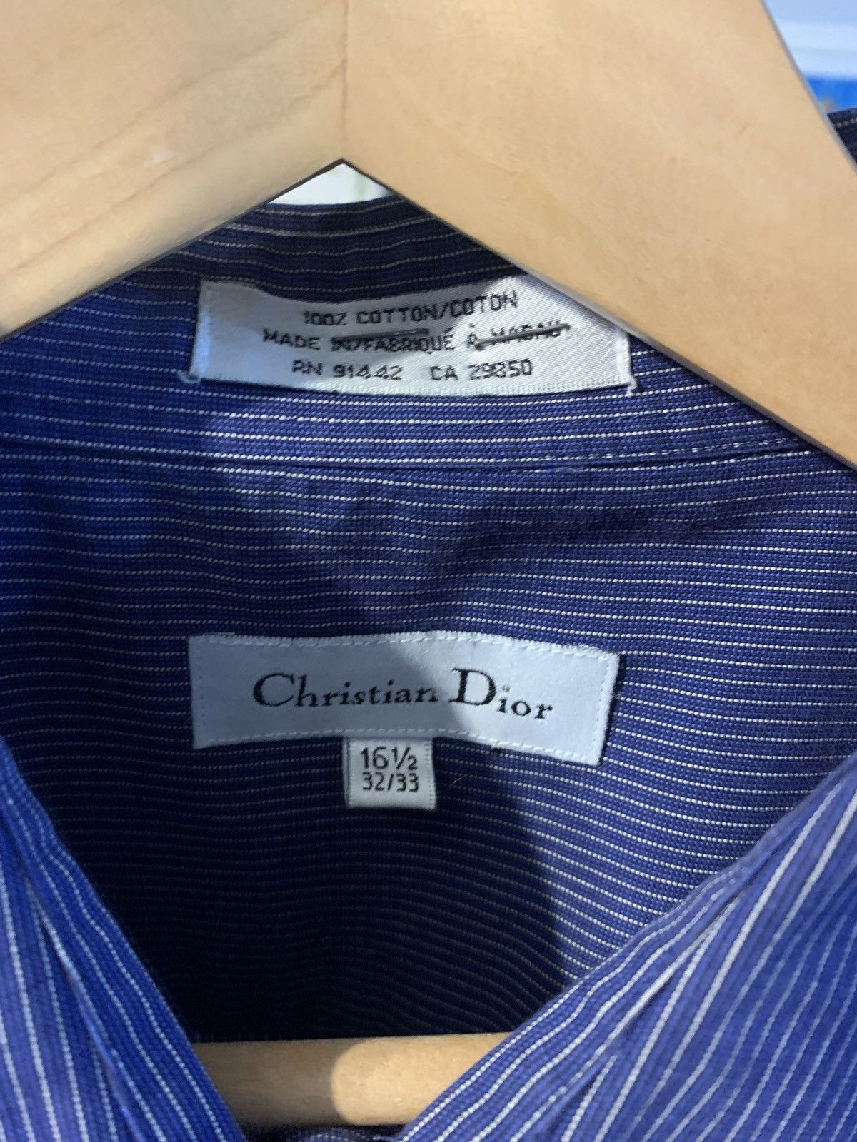 Dior Christian Dior Dress Shirt Size US L / EU 52-54 / 3 - 3 Thumbnail