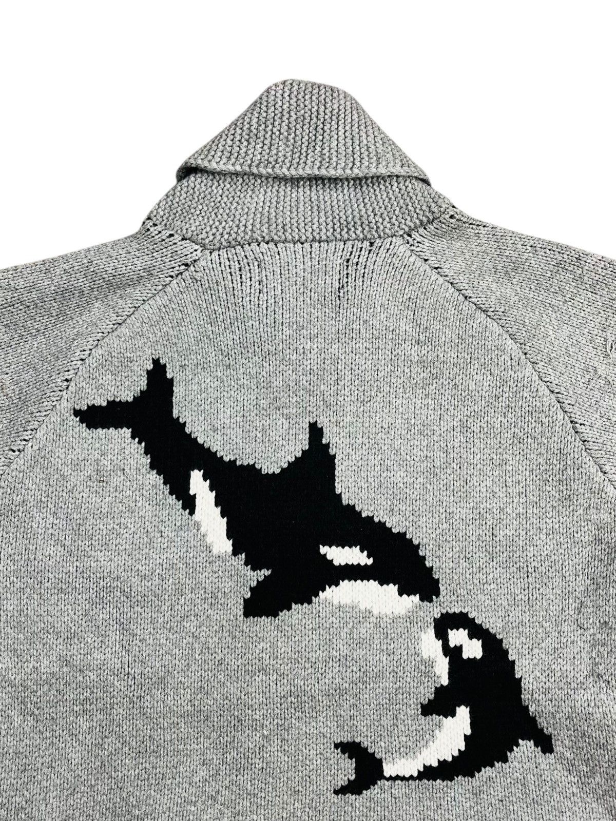 20471120 2000s Suare - Double Orca Chowican Chunky Knitted Jacket Size US L / EU 52-54 / 3 - 8 Thumbnail