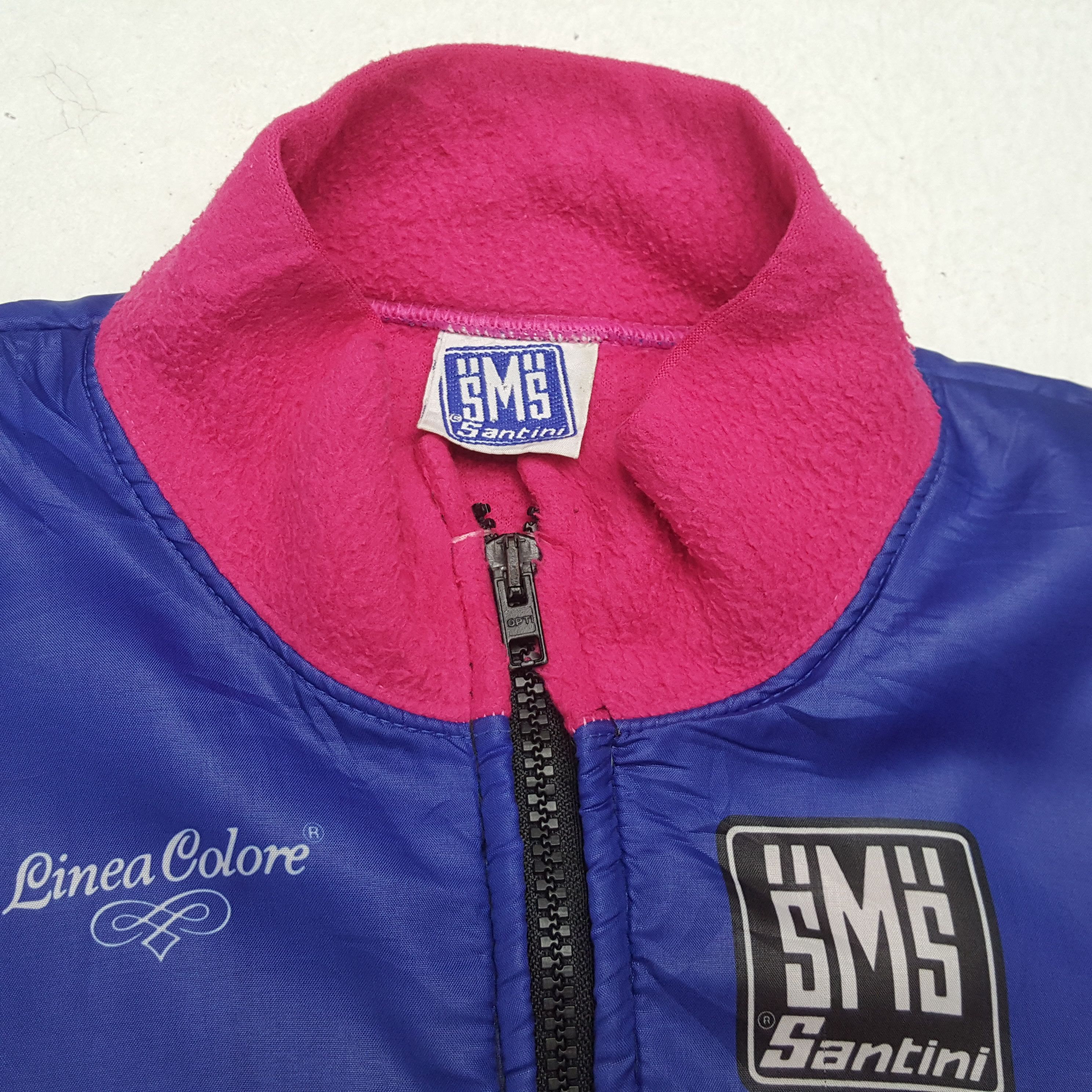 Vintage SMS SANTINI LAMPRE Sports Style Jacket Size US L / EU 52-54 / 3 - 10 Thumbnail