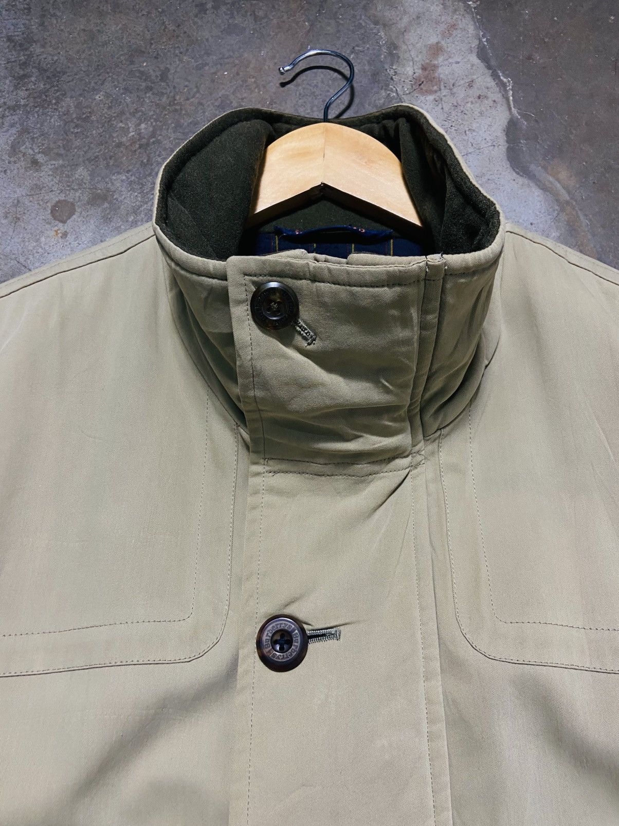 Burberry Vintage Burberry Distressed Jacket Size US L / EU 52-54 / 3 - 10 Thumbnail