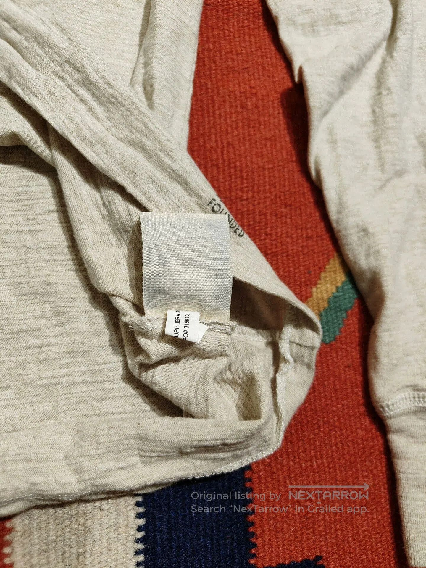 RRL Ralph Lauren Ralph Lauren Military Style Long Sleeve Tee. Size US L / EU 52-54 / 3 - 7 Thumbnail