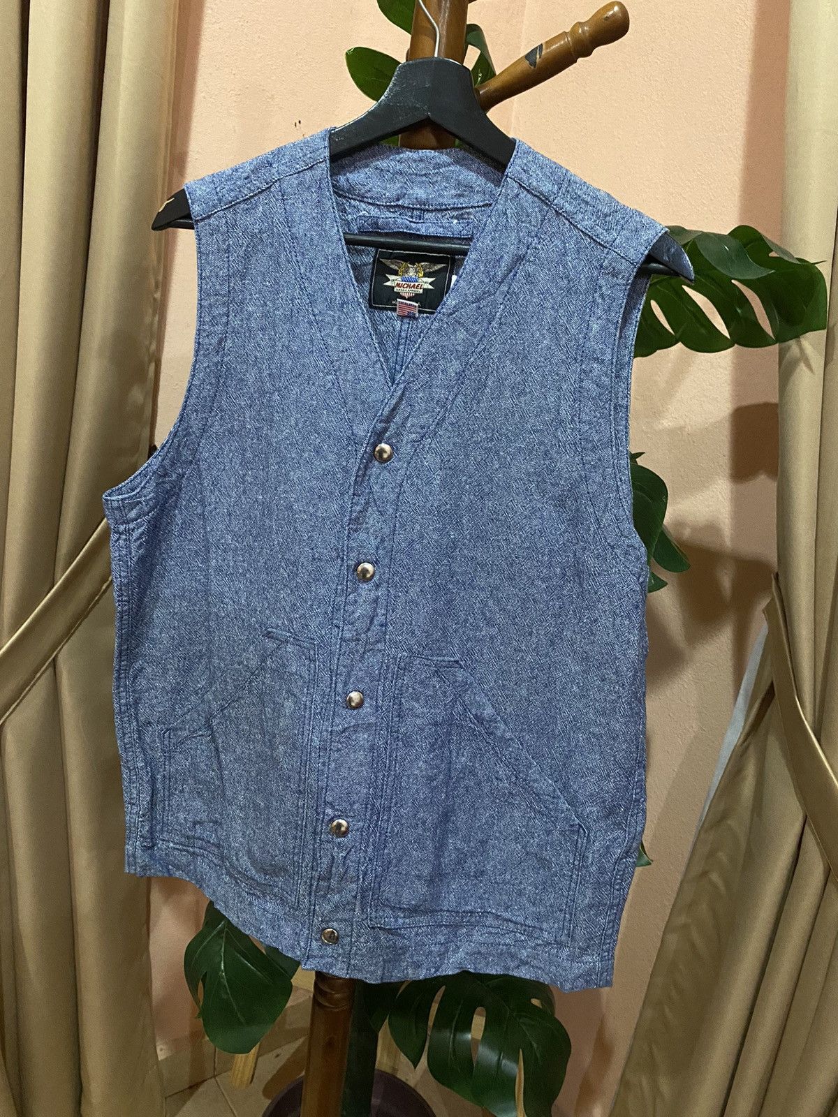 Other VINTAGE 80S MICHAEL VEST JACKET Size US M / EU 48-50 / 2 - 4 Thumbnail