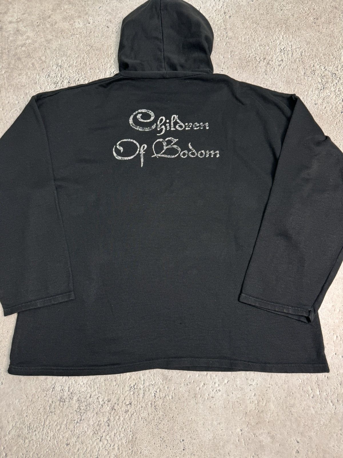 Band Tees × Vintage Vintage RARE BOXY 90s Children of Bodom hoodie Size US L / EU 52-54 / 3 - 12 Thumbnail