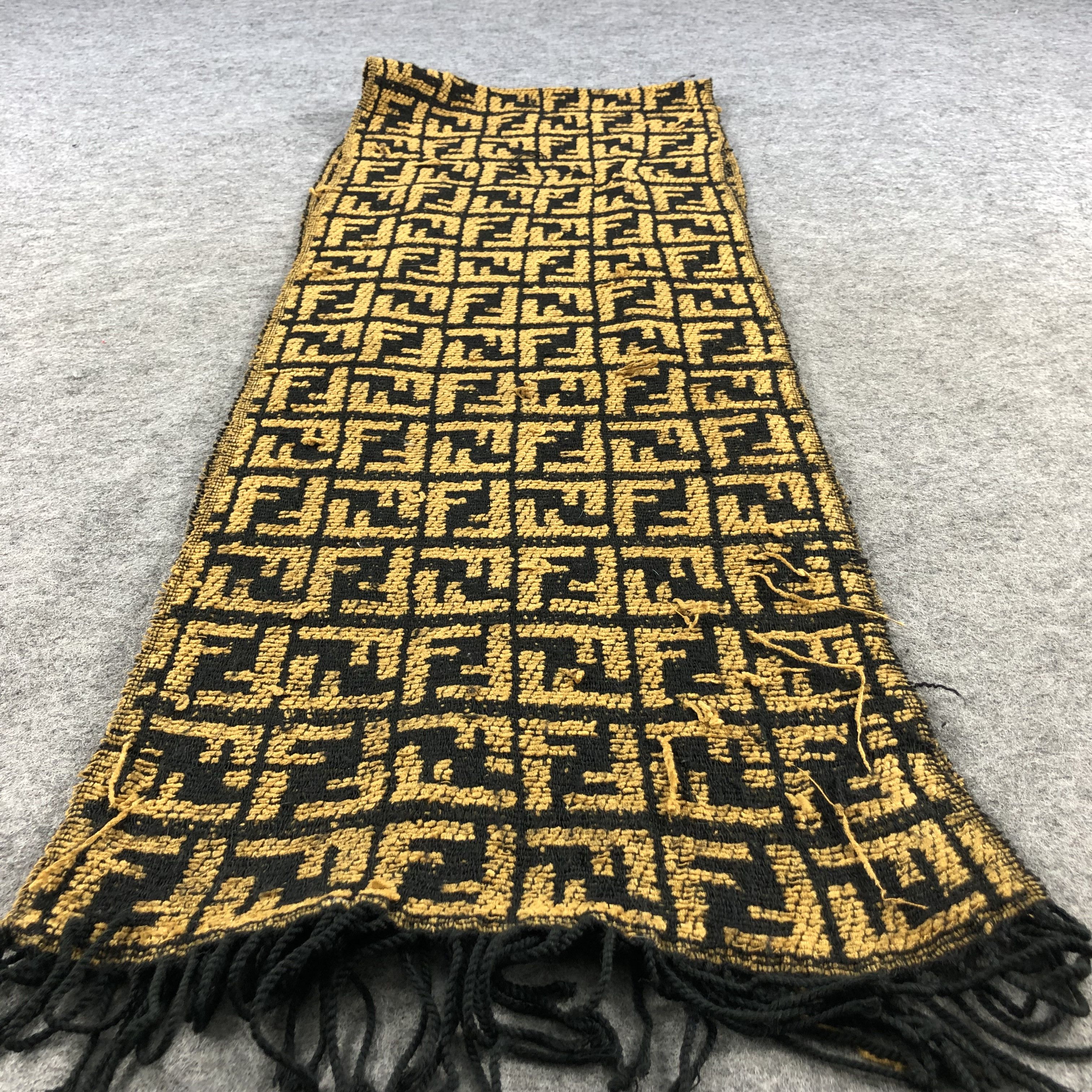 Fendi Fendi Monogram FF Scarf Muffler V882 Size ONE SIZE - 6 Thumbnail
