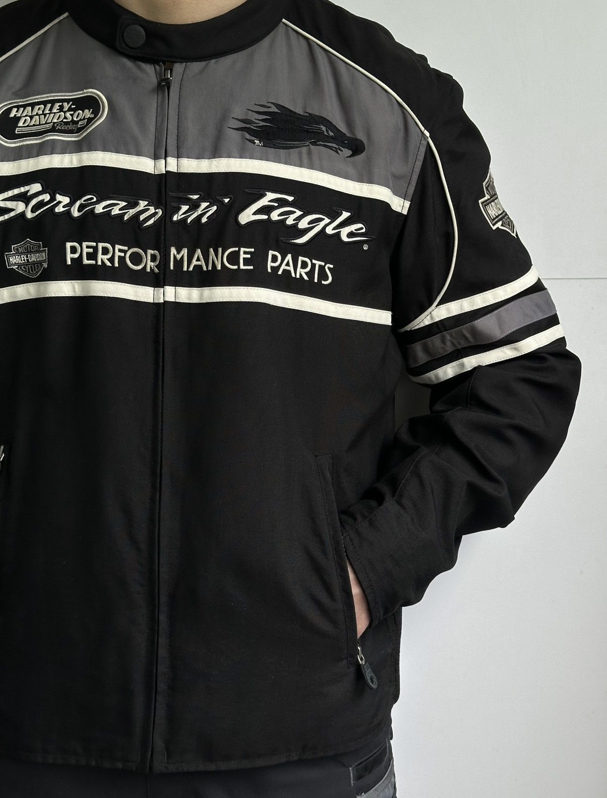 Harley Davidson Harley Davidson Racing Screamin Performance Jacket Size XL Size US XL / EU 56 / 4 - 4 Thumbnail