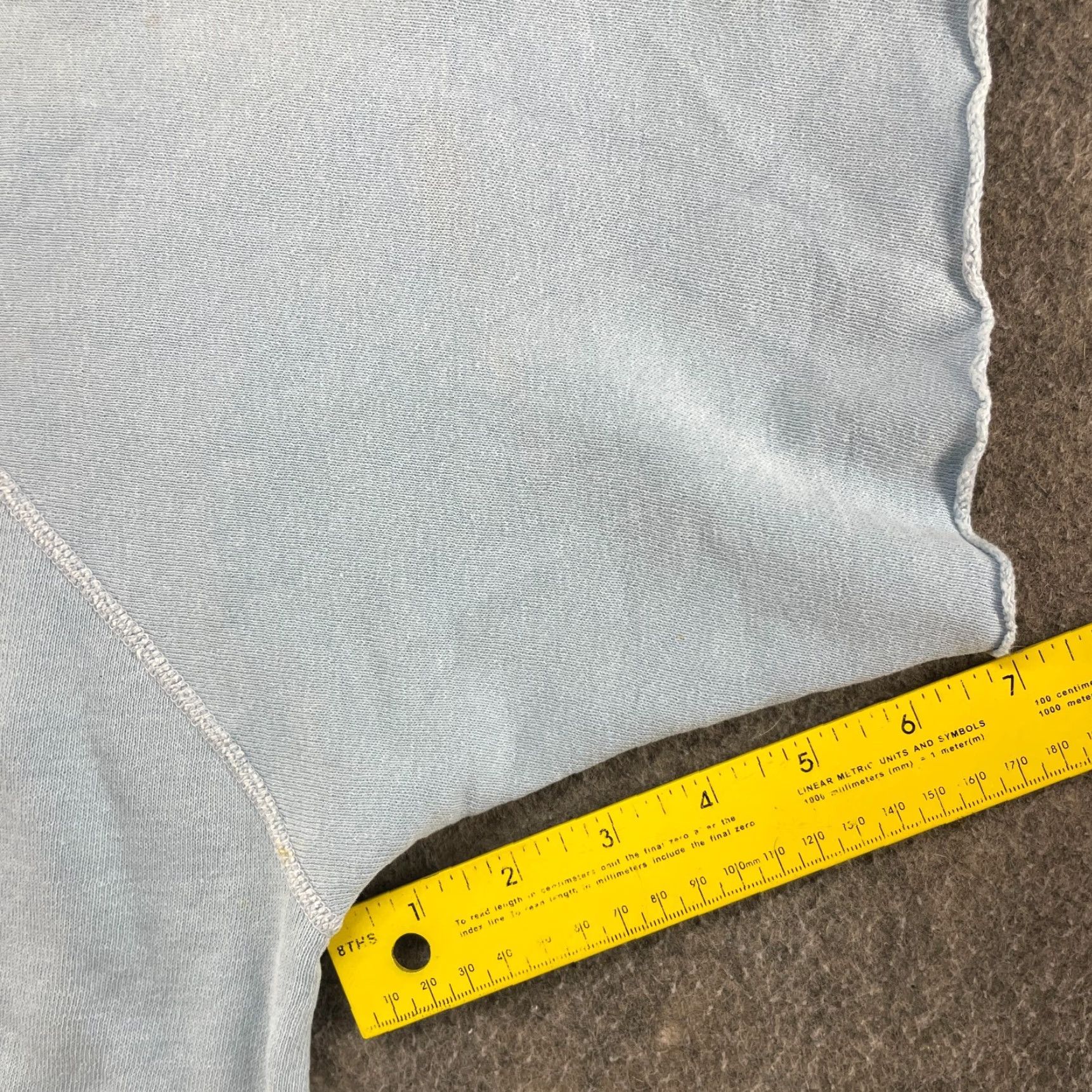 Omega VINTAGE Sweatshirt Mens M Blue Chi Omega Frat Fraternity Flocked Print True Size US M / EU 48-50 / 2 - 7 Thumbnail