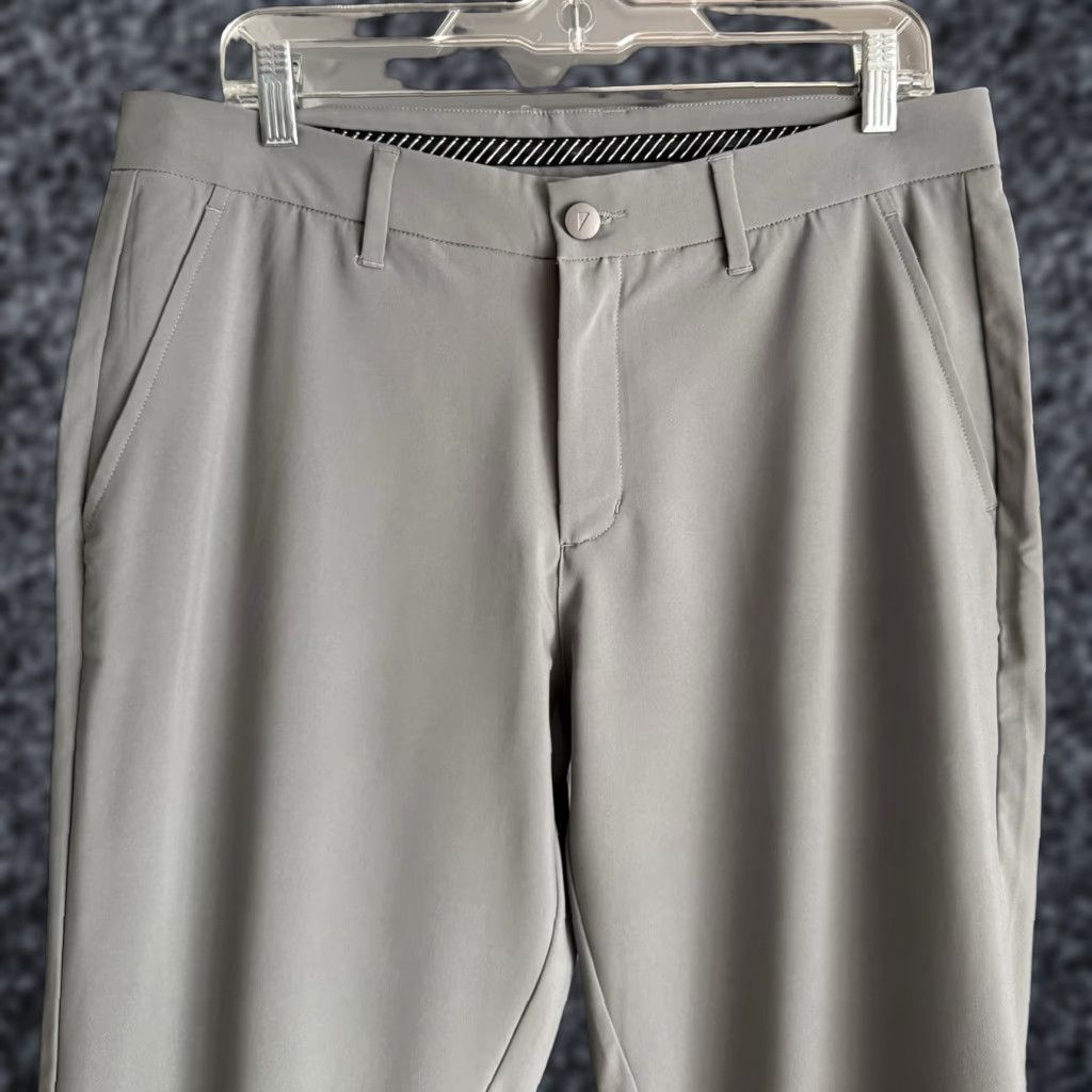 Vintage Primo Mens Light Grey Golf Jogger Pants Size 33 Regular Size US 33 - 1 Thumbnail