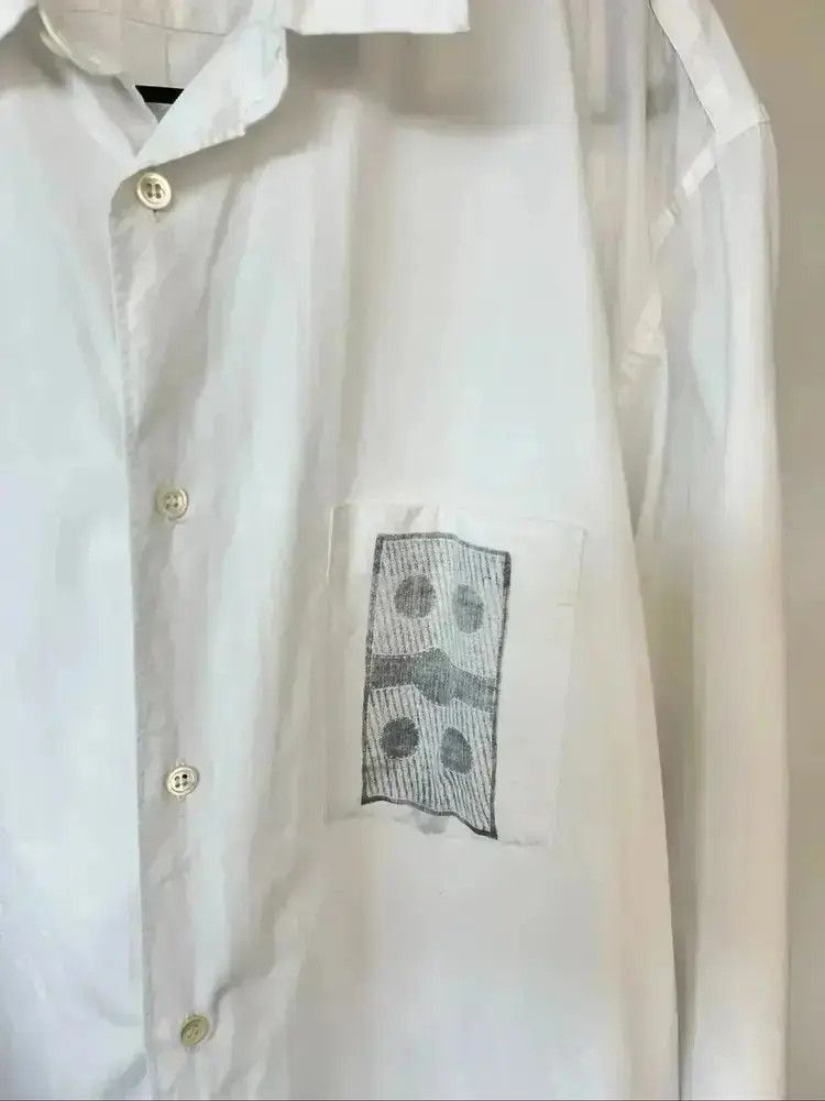Comme des Garcons Comme Des Garcons Homme Plus Pocket Print Shirt-2505 Size US L / EU 52-54 / 3 - 3 Thumbnail