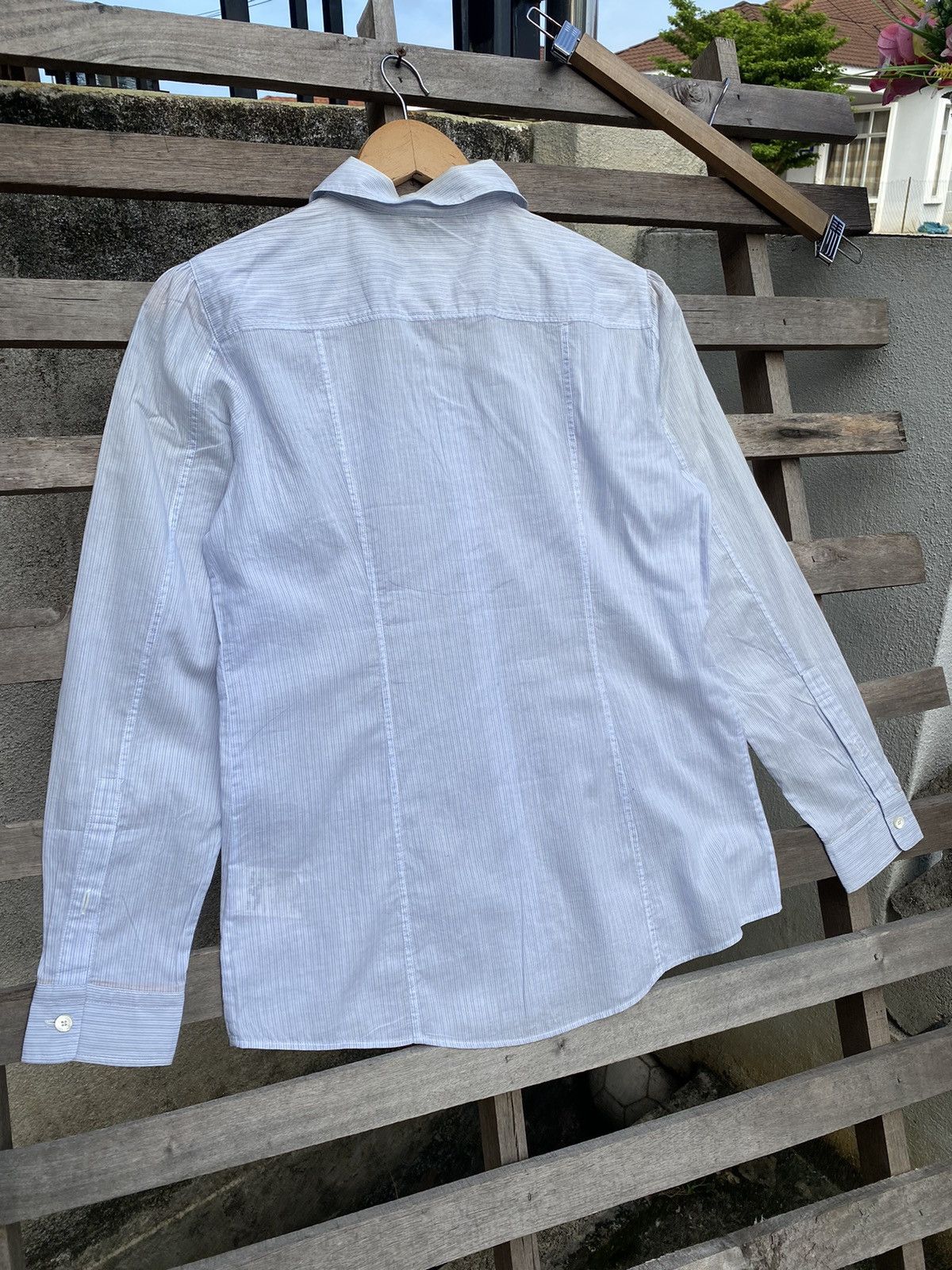 Burberry Big Logo ❗️Burberry Shirt Button Ups Size S / US 4 / IT 40 - 4 Thumbnail