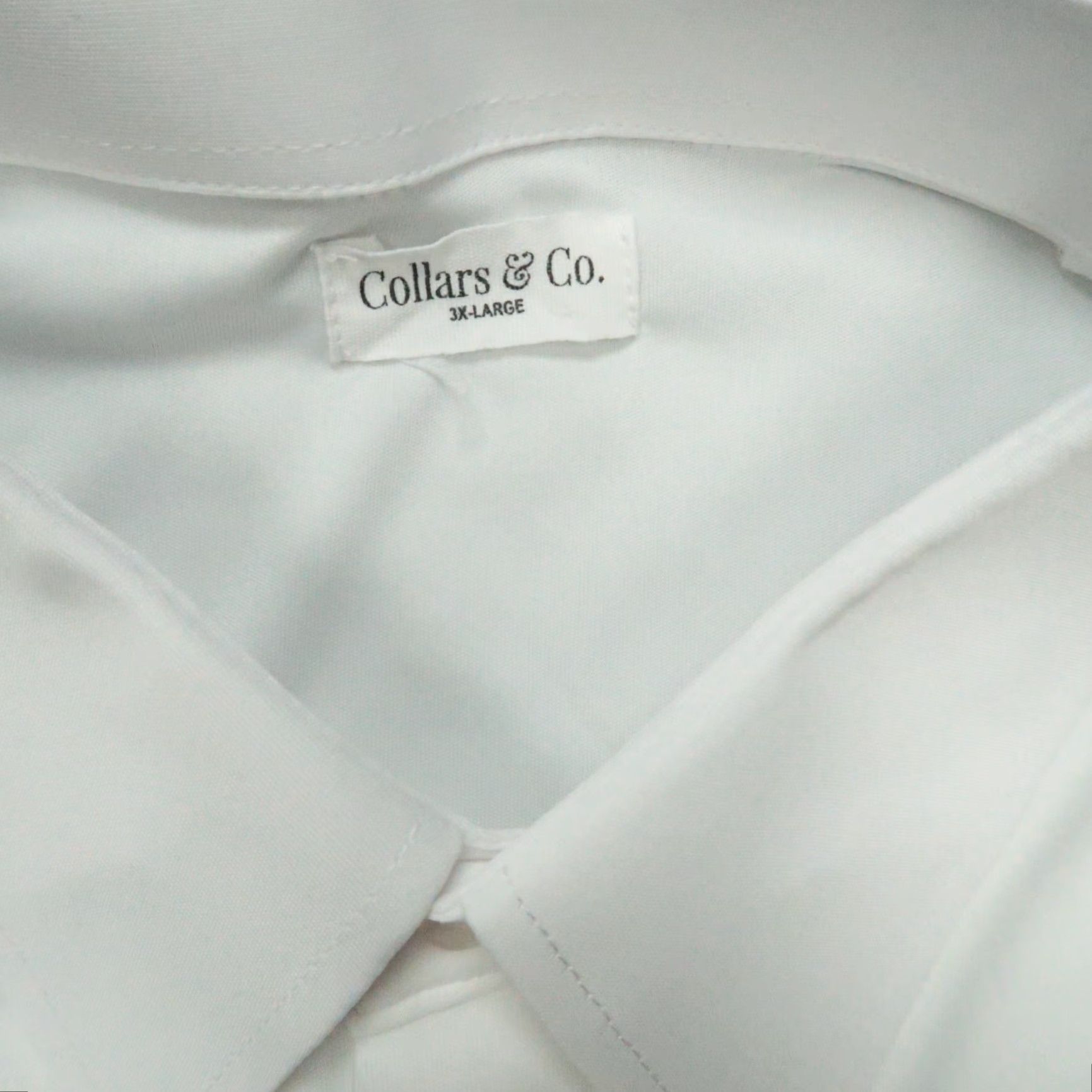 Vintage Collars & Co Shirt Mens 3XL White Short Sleeve Performance Polo Size US XXL / EU 58 / 5 - 3 Thumbnail