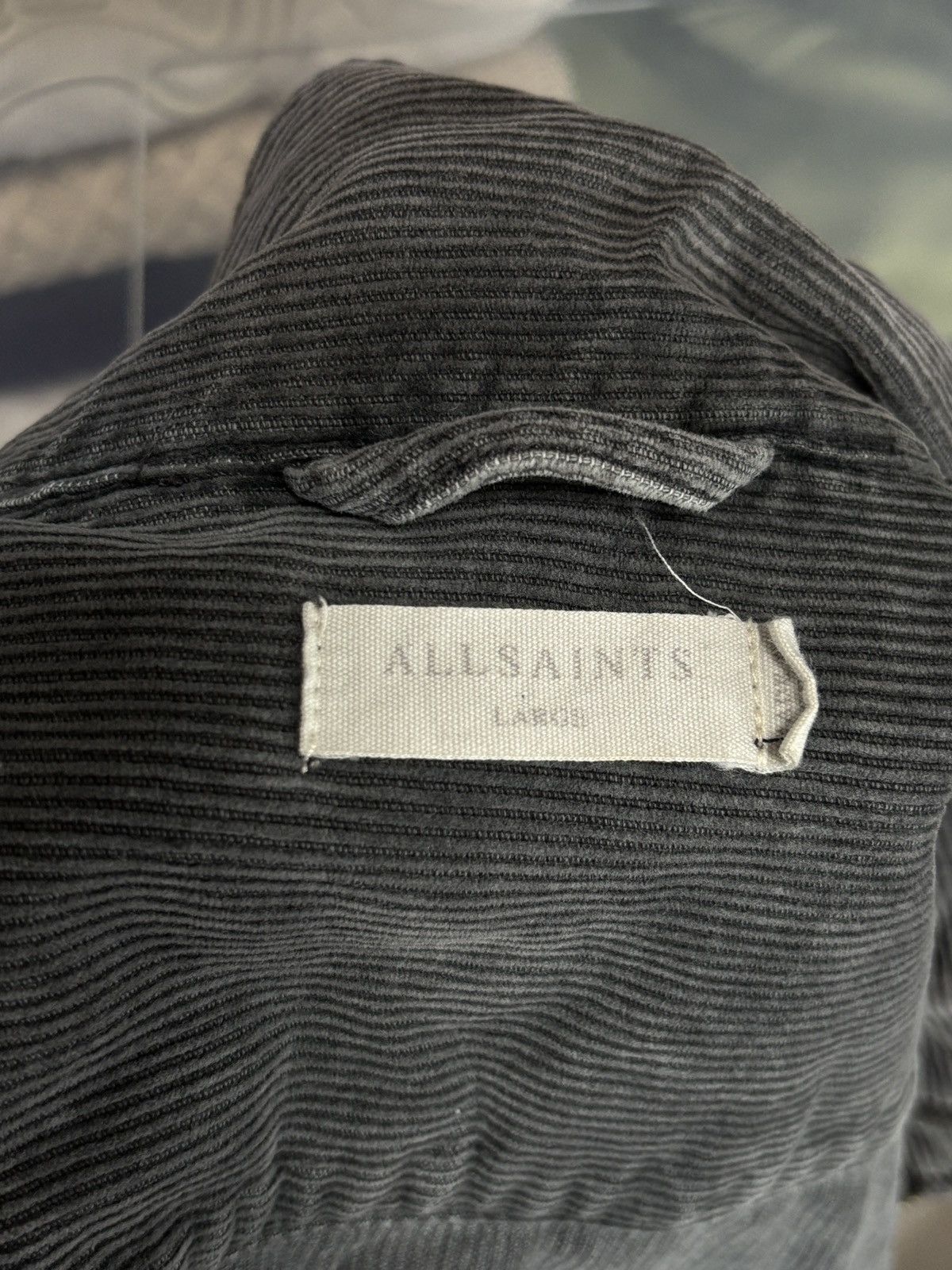 Allsaints AllSaints Vintage Corduroy Zip Up Light Bomber Jacket Rare Size US L / EU 52-54 / 3 - 8 Thumbnail