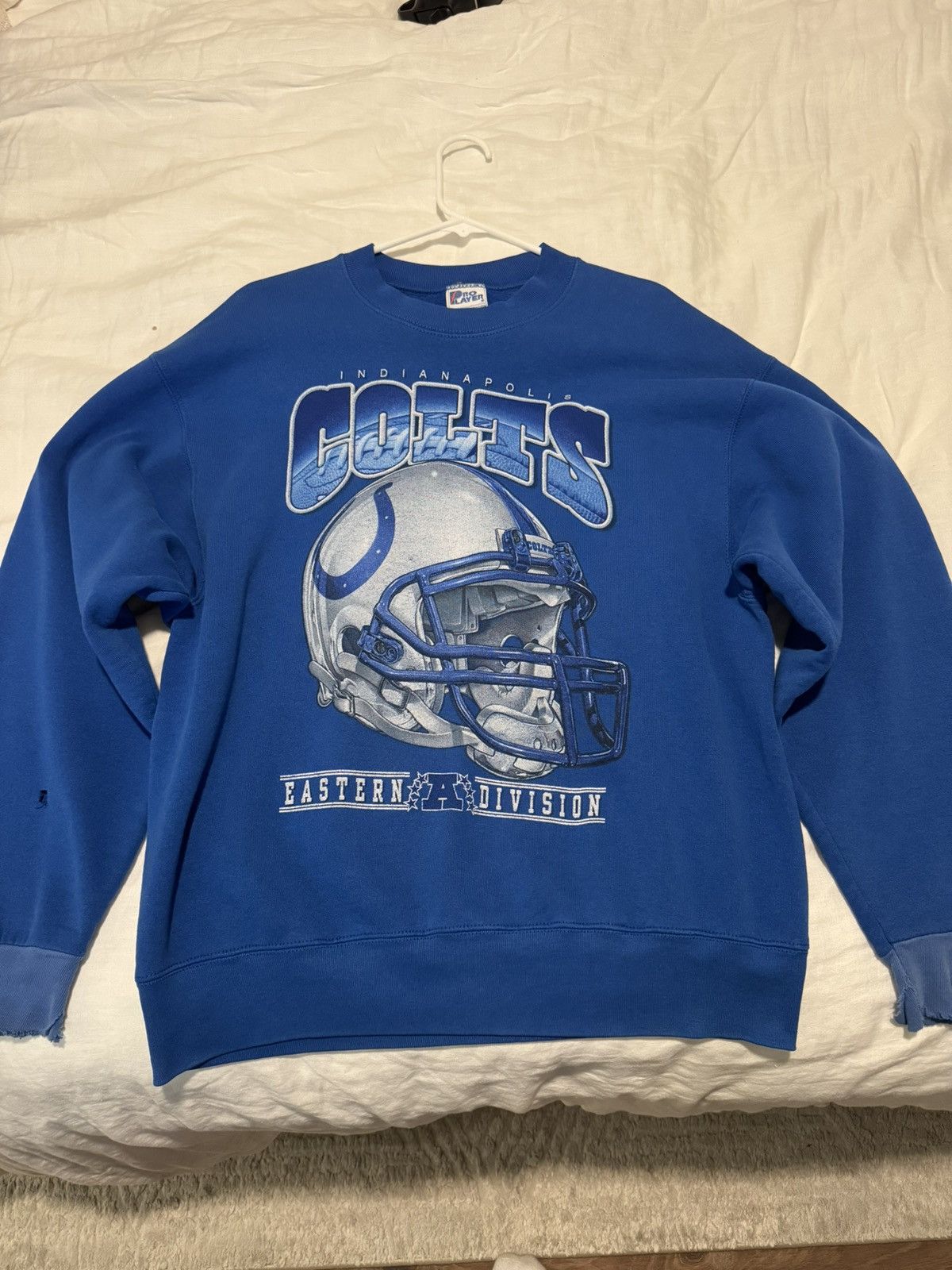 Pro Player Indianapolis Colts Vintage Crewneck Sweater Size US L / EU 52-54 / 3 - 1 Thumbnail