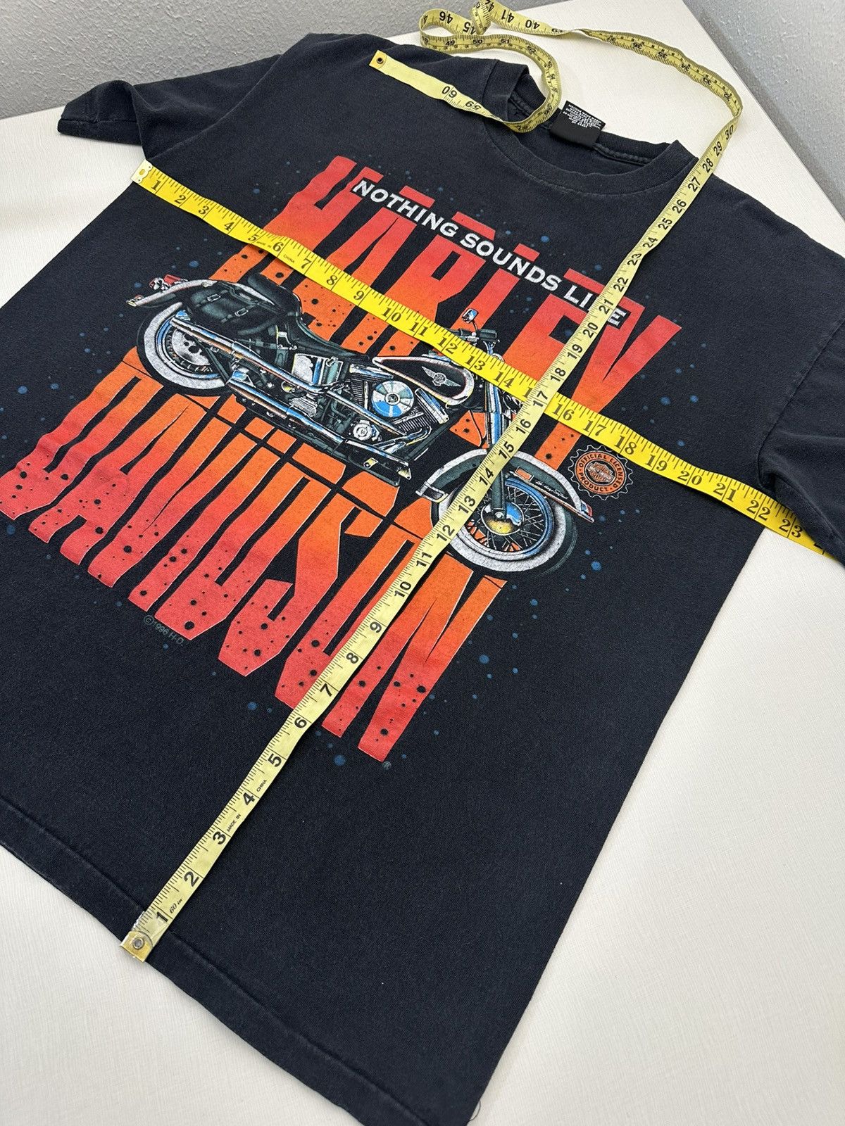 Harley Davidson Vintage H-D 1996 Nothing Sounds Like Harley Davidson Large Size US L / EU 52-54 / 3 - 8 Thumbnail