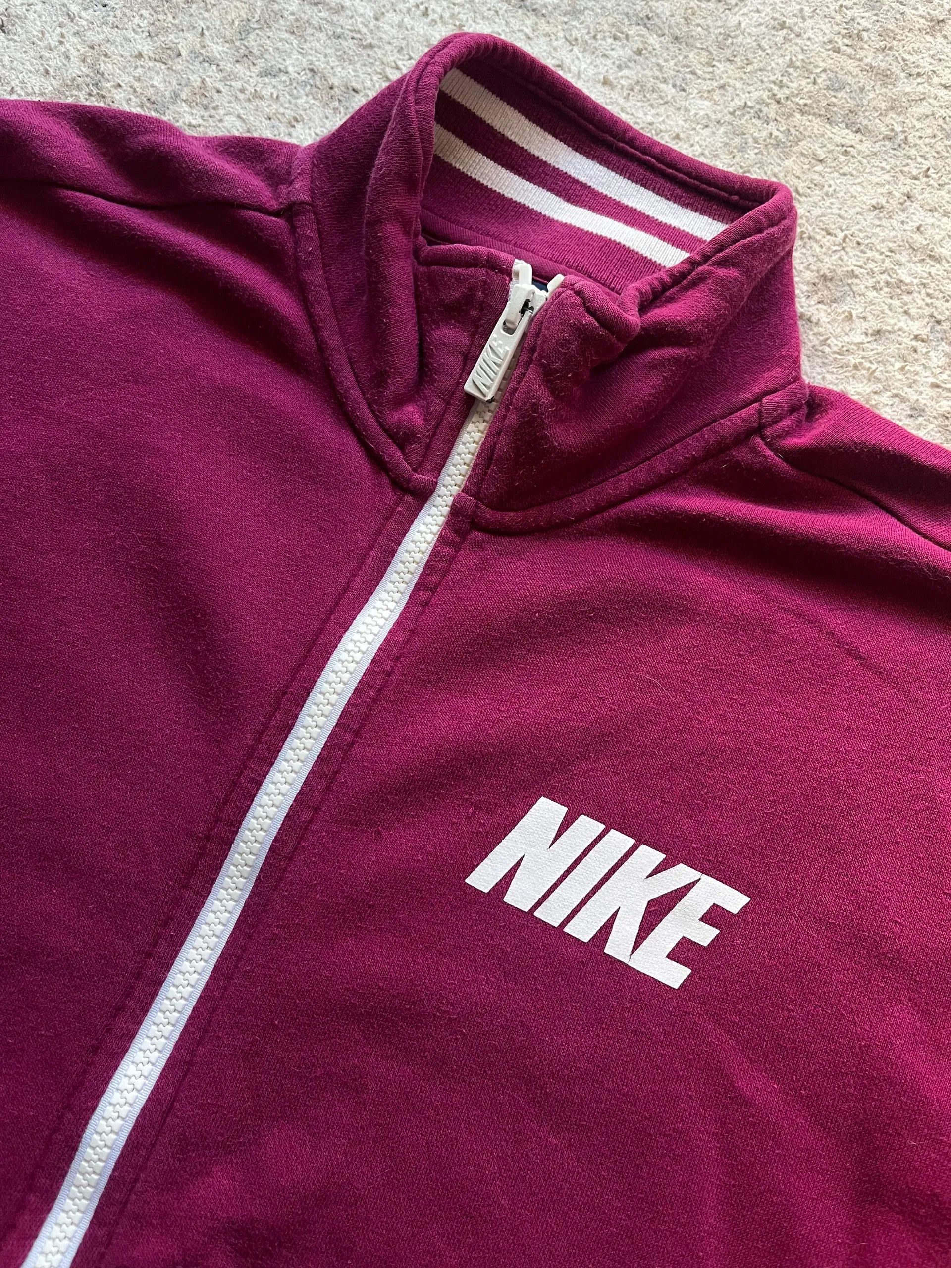 Nike Nike 2013 Sz M Sweatsuit Purple Rare Pants + Zip Sweatshirt Size 40L - 20 Thumbnail