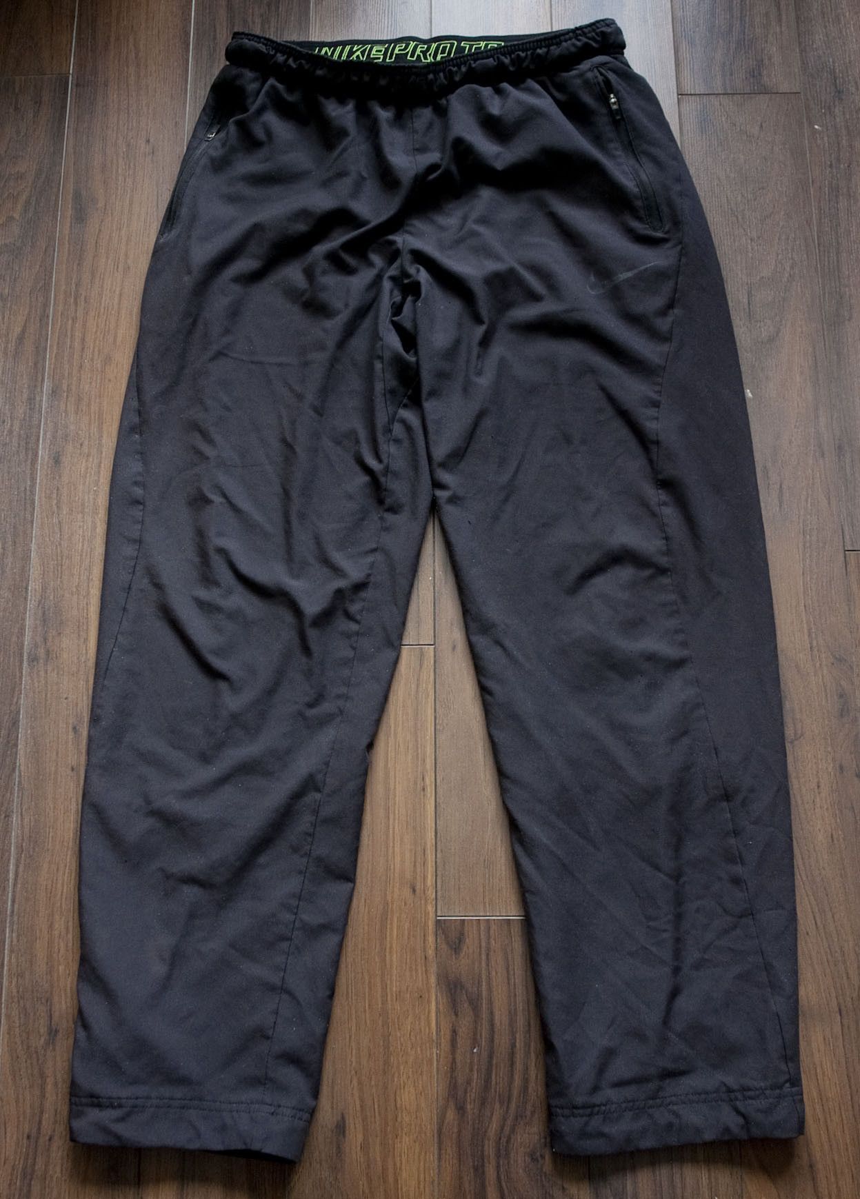 Nike Nike Pro Training Pants Size XL /35x28 Dark Gray Size US 35 - 1 Thumbnail