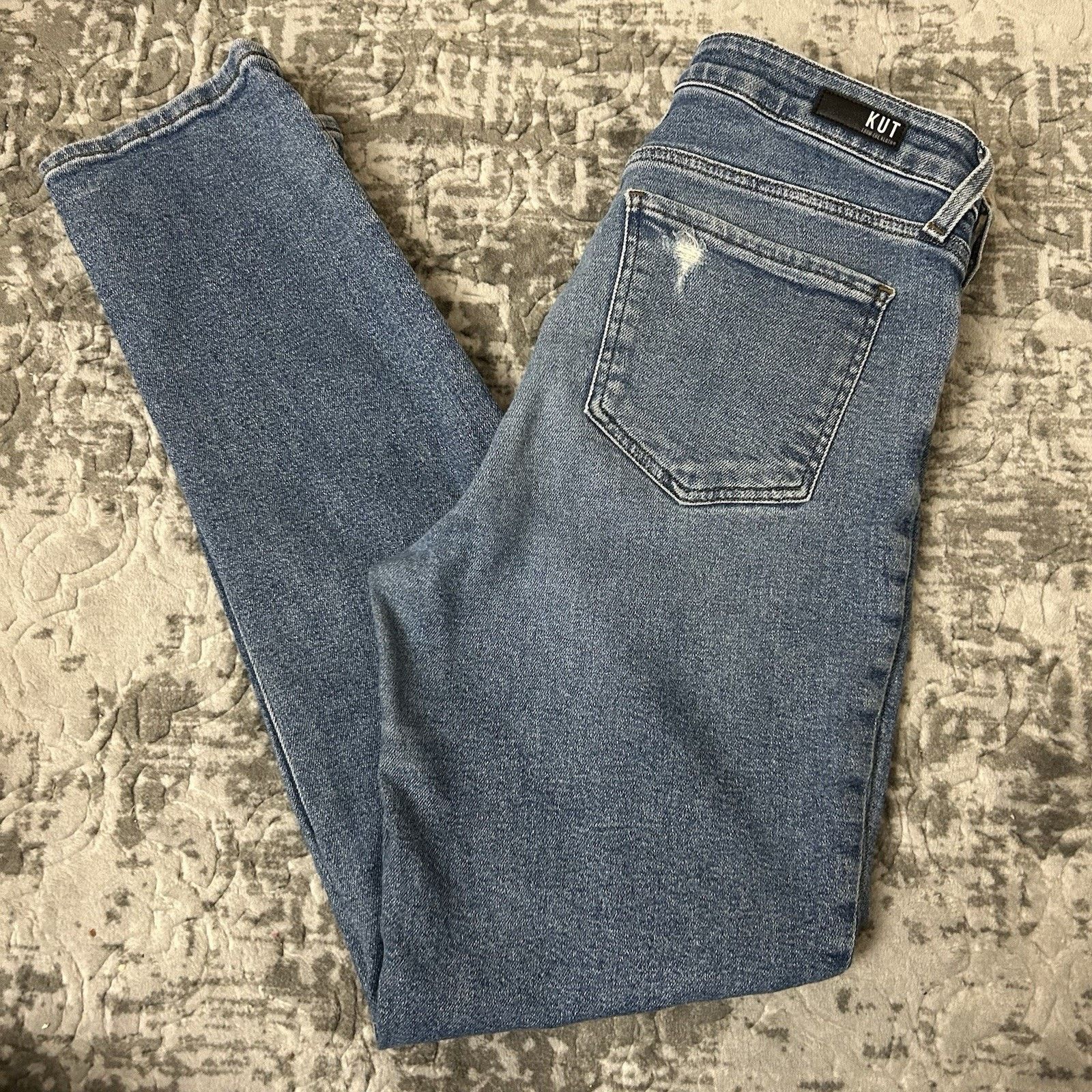Other KUT from the Kloth High-Rise Fab AB Cigarette Leg- Size 8 Size 30" / US 8 / IT 44 - 10 Thumbnail