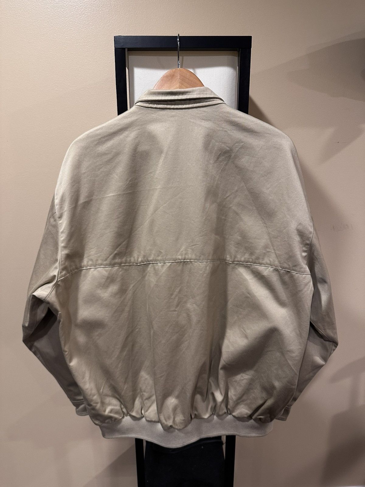 Miu Miu Miu Miu Khaki / Biege Chino Cord Logo Blouson Bomber Jacket Size US M / EU 48-50 / 2 - 6 Thumbnail