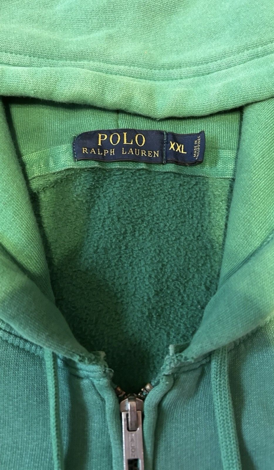 Ralph Lauren Vintage Ralph Lauren Green Zip up Size US XL / EU 56 / 4 - 2 Thumbnail