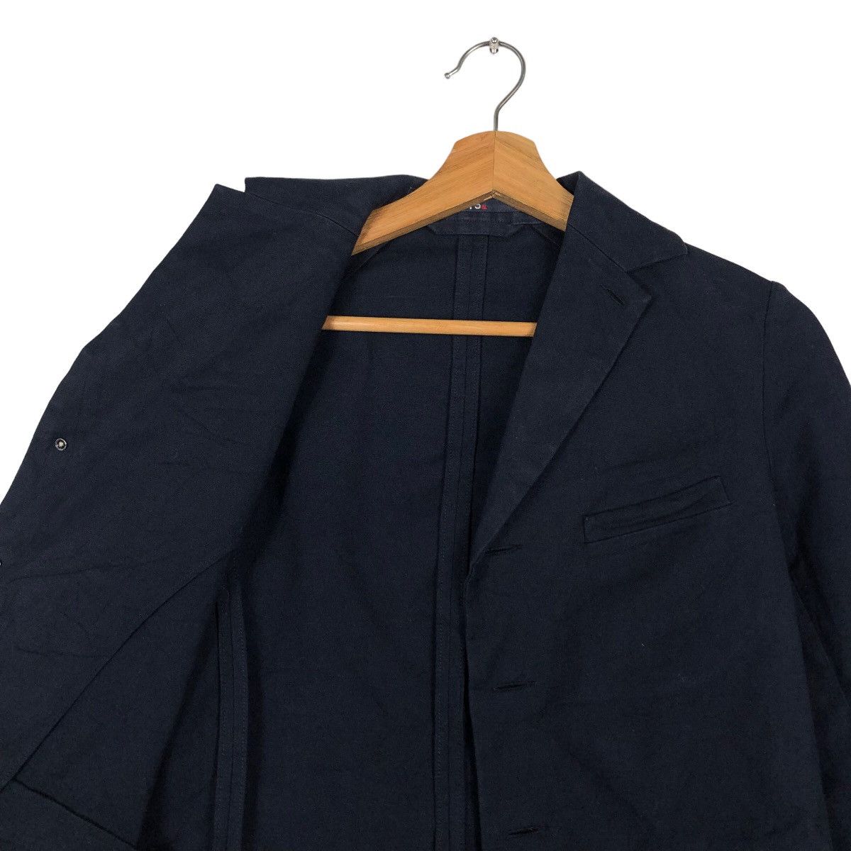 45rpm 🔥Vintage Indigo Cropped Chore Jacket 45RPM Japan Made Size US M / EU 48-50 / 2 - 12 Thumbnail