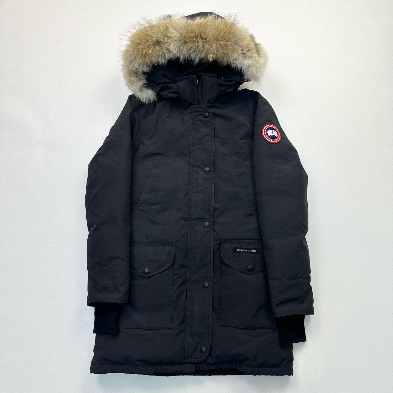 Canada Goose Canada Goose Dark Blue Parka Jacket Size S / US 4 / IT 40 - 1 Thumbnail