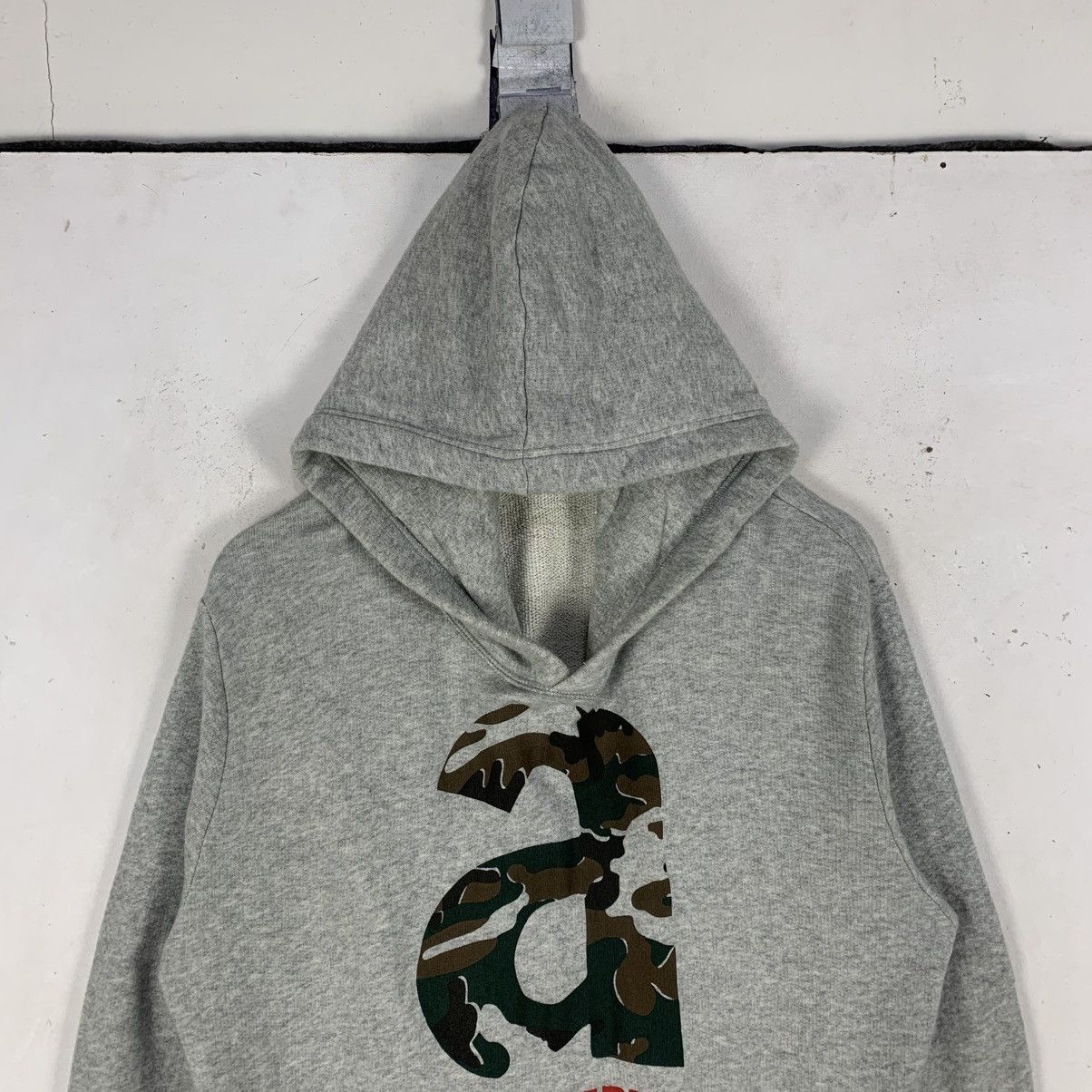 Andy Warhol × Uniqlo Uniqlo Andy Warhol hoodie camouflage spell-out logo hoodie Size M / US 6-8 / IT 42-44 - 5 Thumbnail