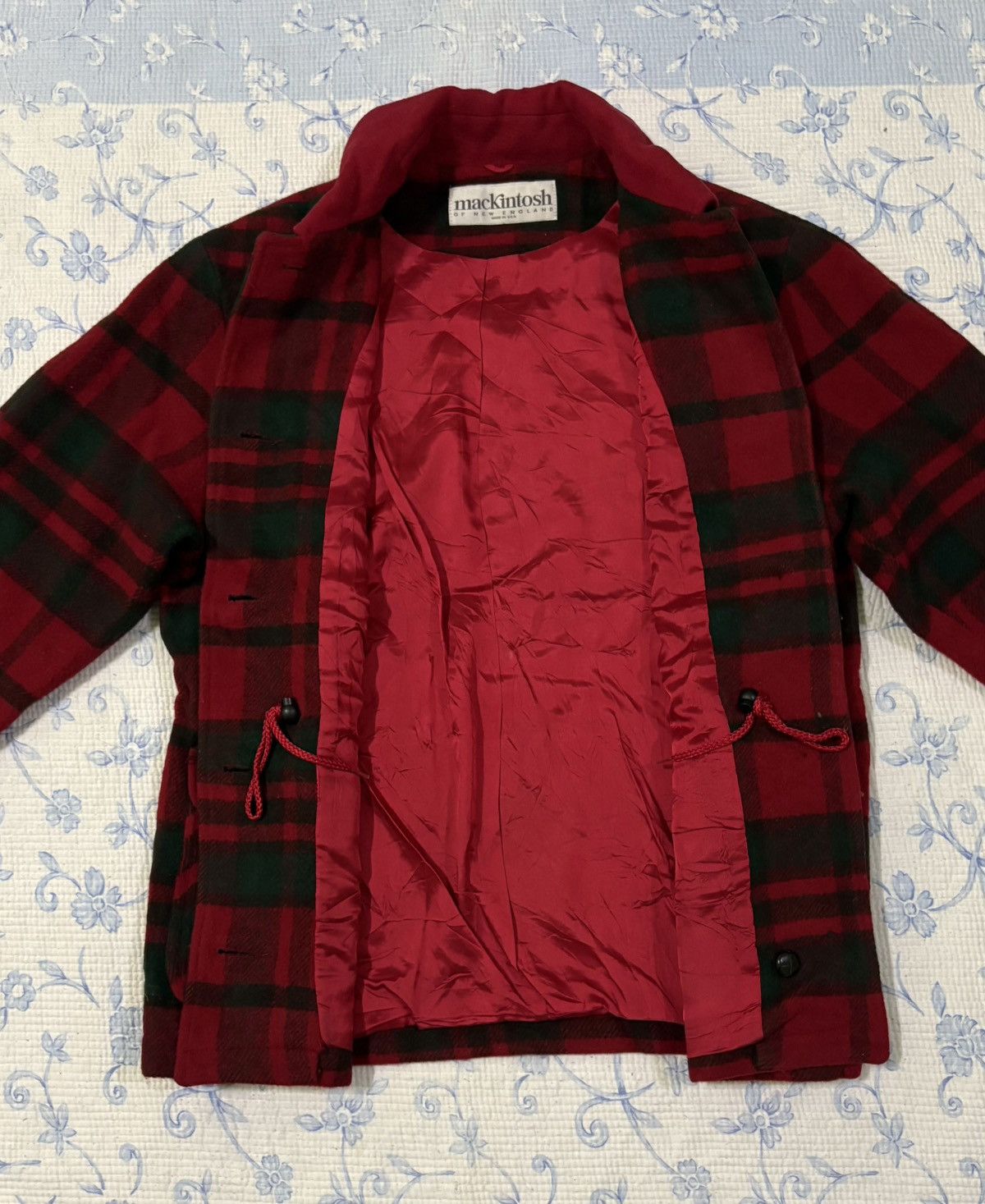 Mackintosh Mackintosh Tartan Wool Jacket Size US L / EU 52-54 / 3 - 5 Thumbnail