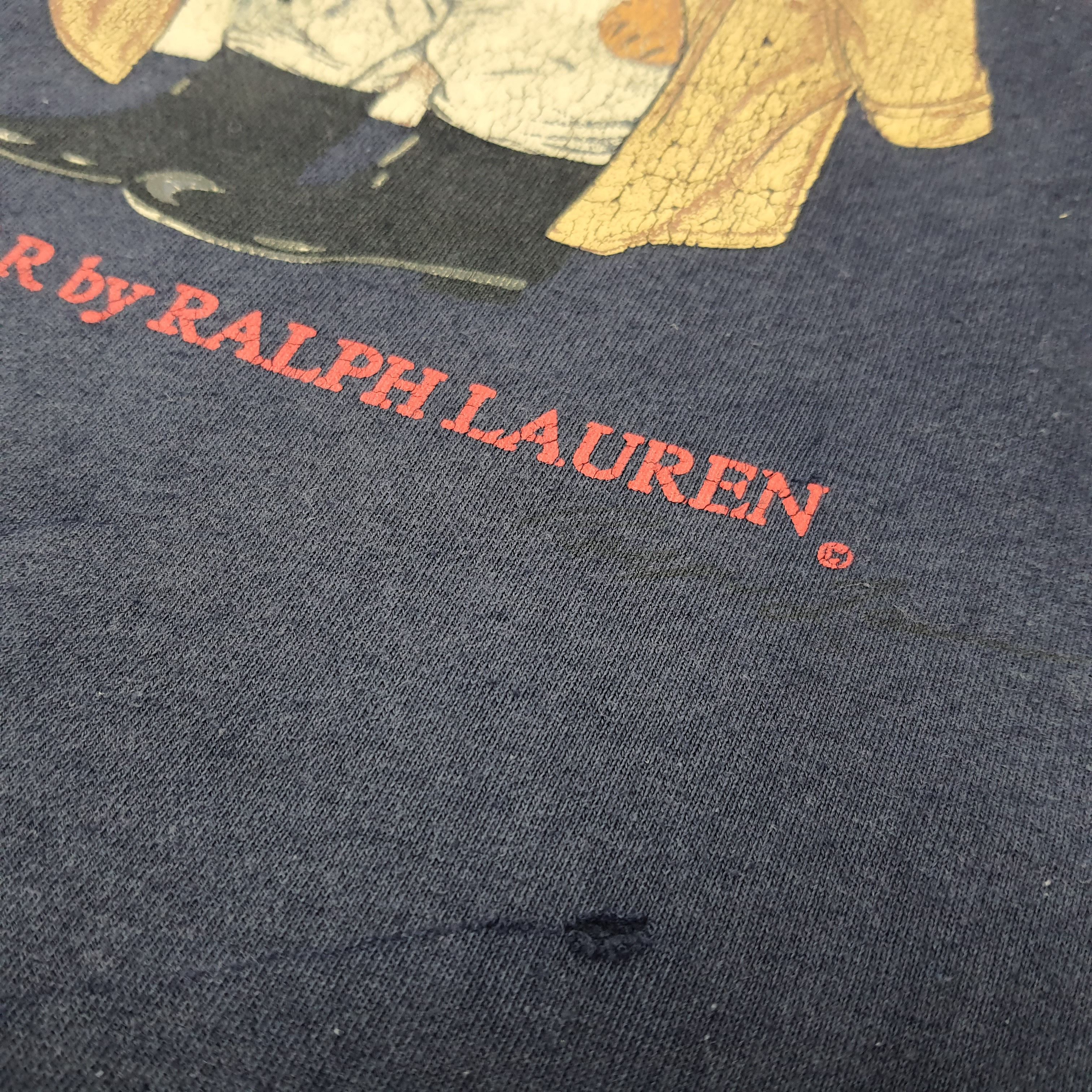 Polo Ralph Lauren Vintage Polo Bear by Ralph Lauren Sweatshirt C246N23 Size US L / EU 52-54 / 3 - 12 Thumbnail