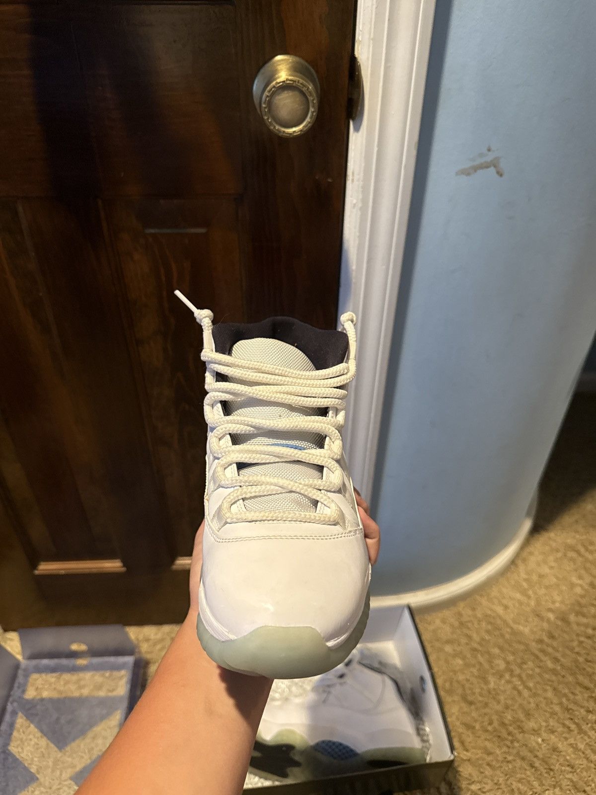 Jordan Brand Air Jordan 11 Retro ‘Legend Blue’ Columbia 2014 Size US 8 / EU 41 - 3 Thumbnail